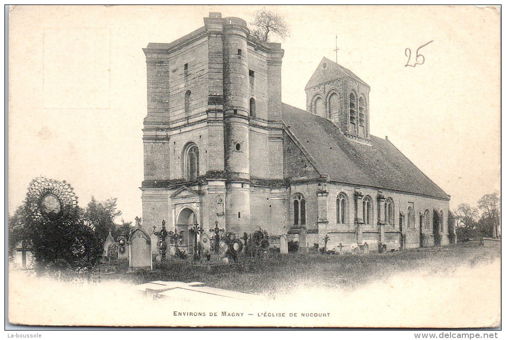 95 NUCOURT - l'église ---