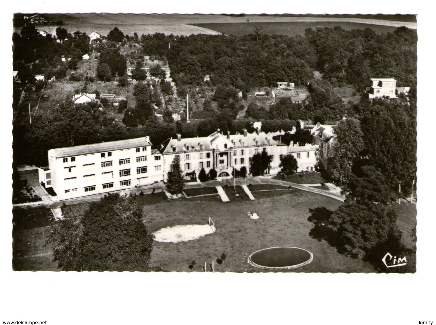95 Osny vue aerienne ecole d' imprimerie cachet osny CPSM PF