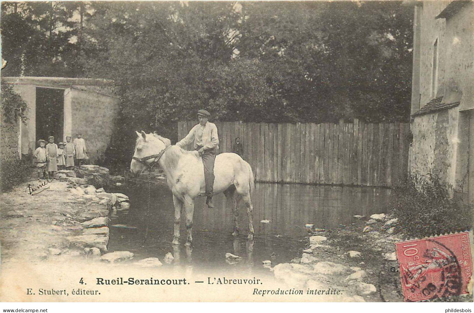 95  RUEIL SERAINCOURT   l'abreuvoir