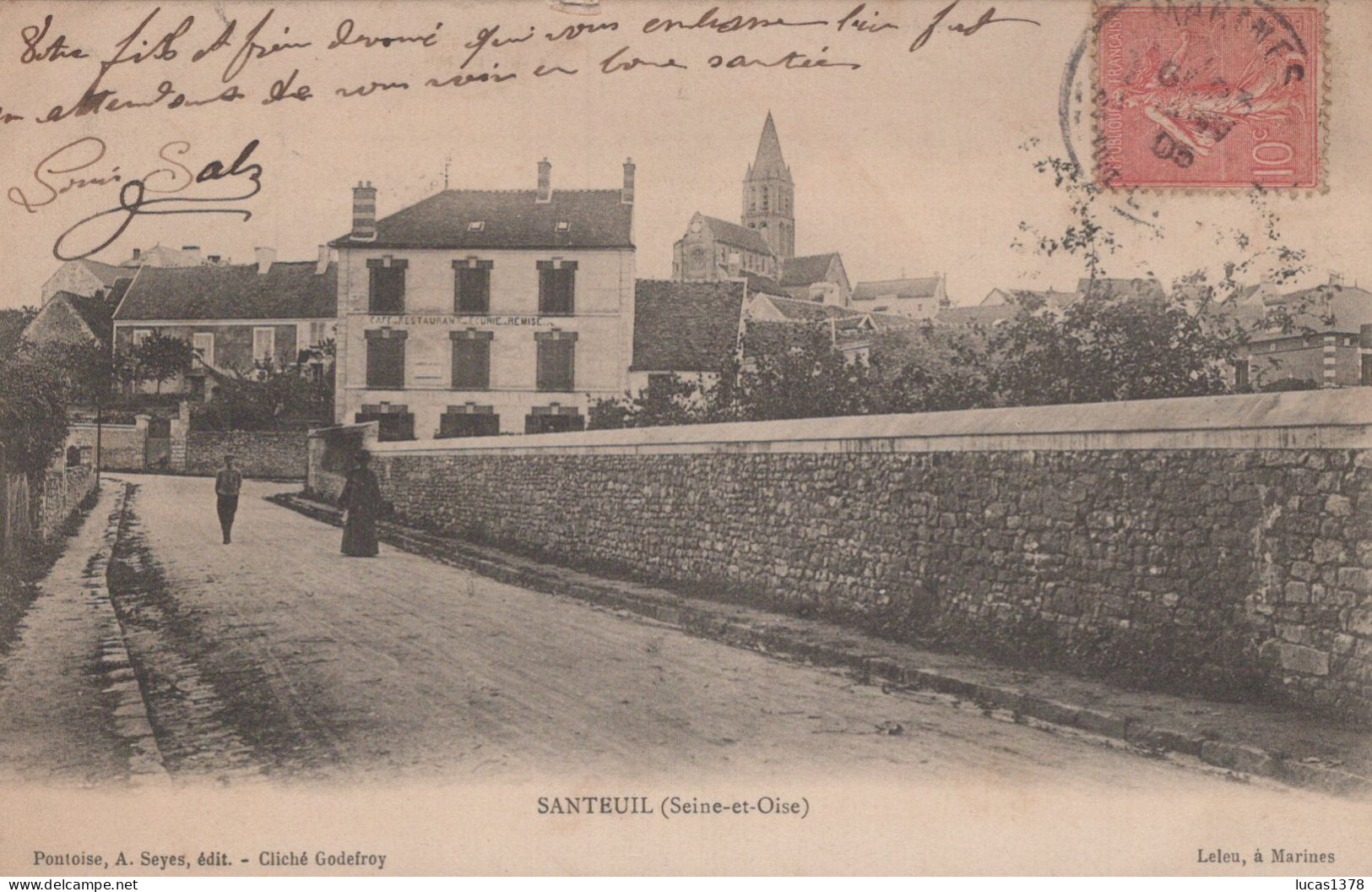 95 / SANTEUIL / CAFE RESTAURANT