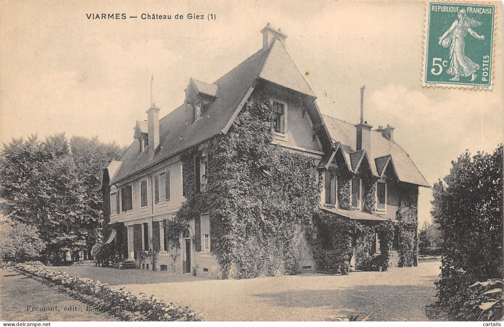 95-VIARMES-CHÂTEAU DE GIEZ-N°6026-D/0213
