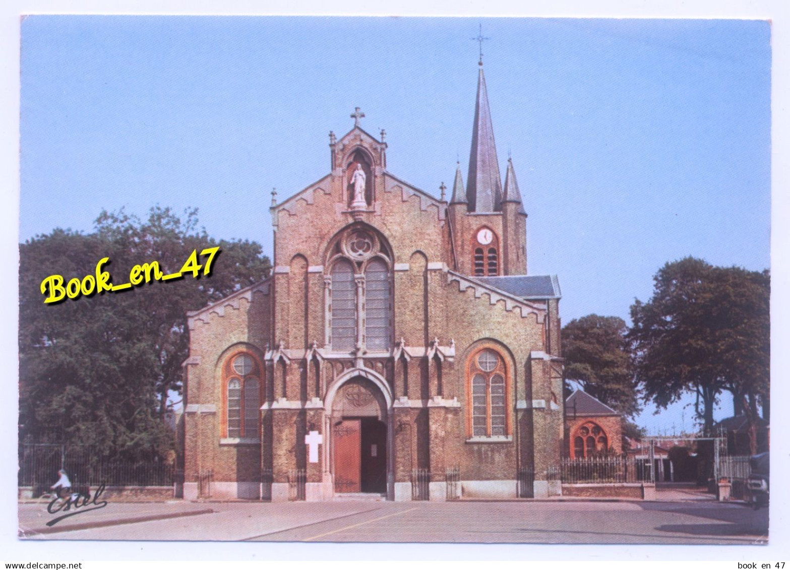 {95203} 59 Nord Saint Pol sur Mer , L'église Saint Benoît