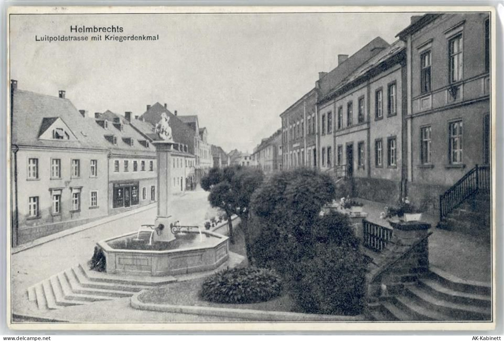 95233 W8662 Helmbrechts , Oberfr - Luitpoldstraße Kriegerdenkmal - 51700617