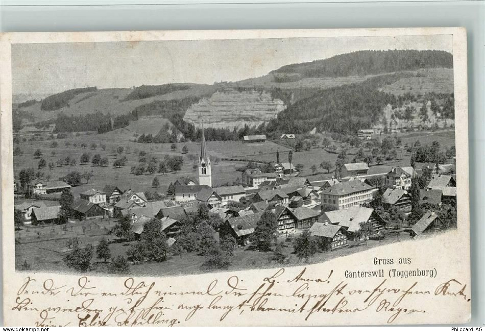 9606 Bütschwil 1906 - Ganterswil Ganterschwil Toggenburg - 13095177