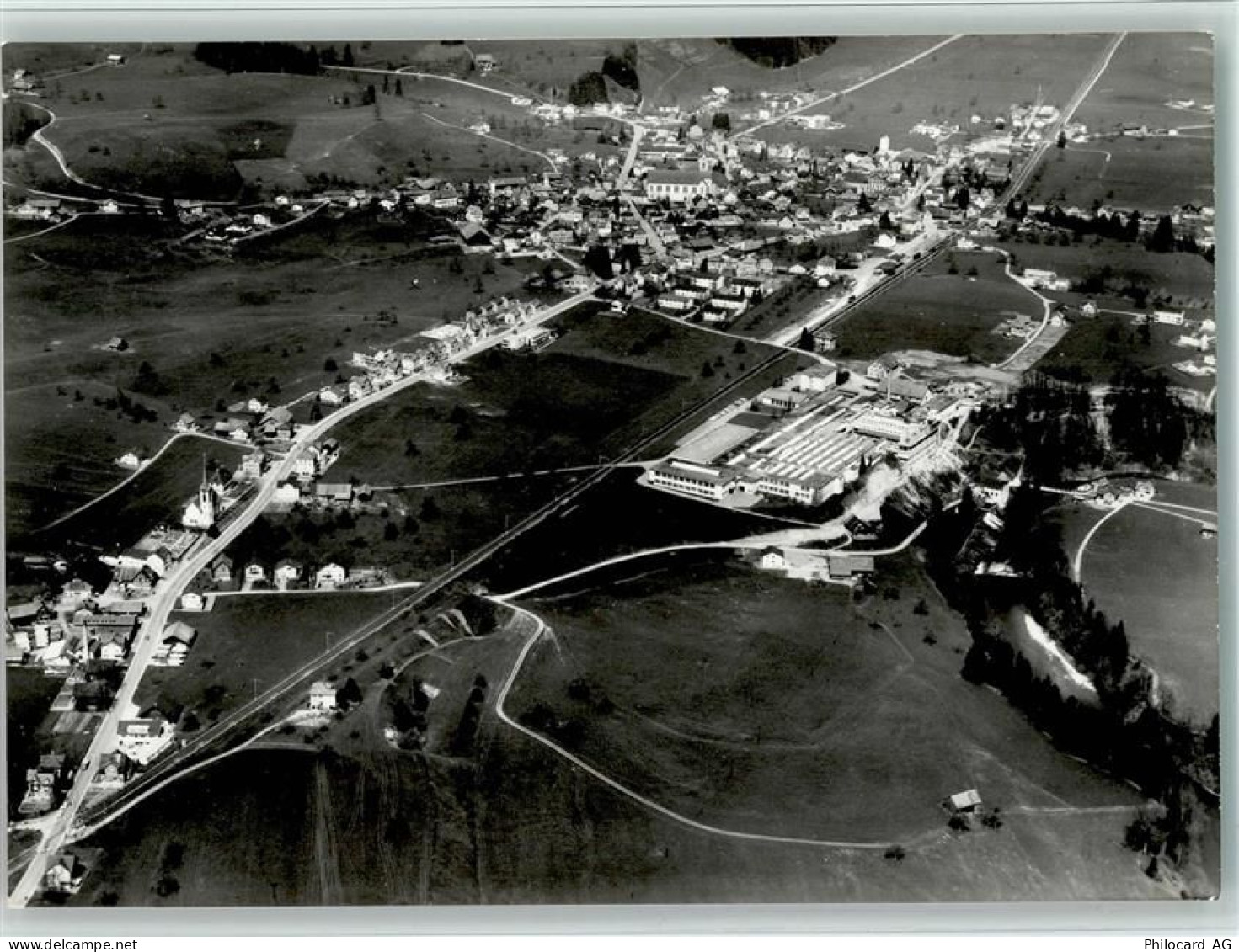 9606 Bütschwil 1968 - Luftbild - AK - 13102023