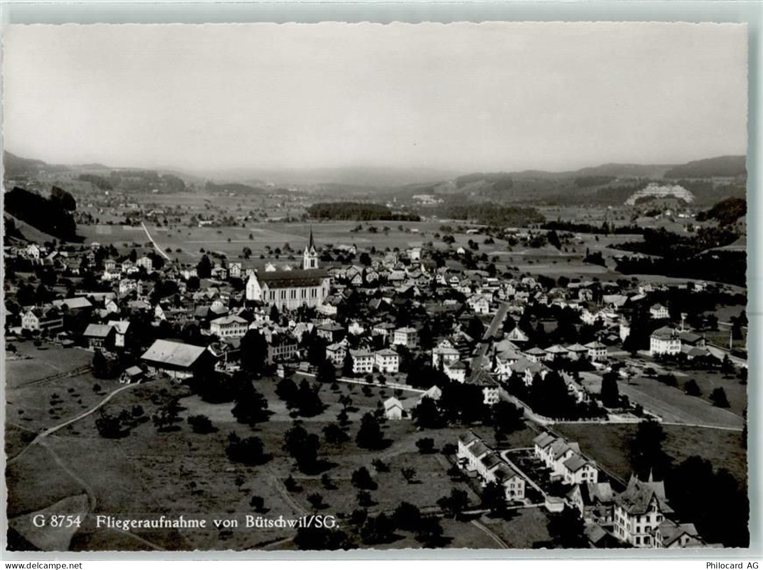 9606 Bütschwil Gebrauchsspuren Fliegeraufnahme - 13226800