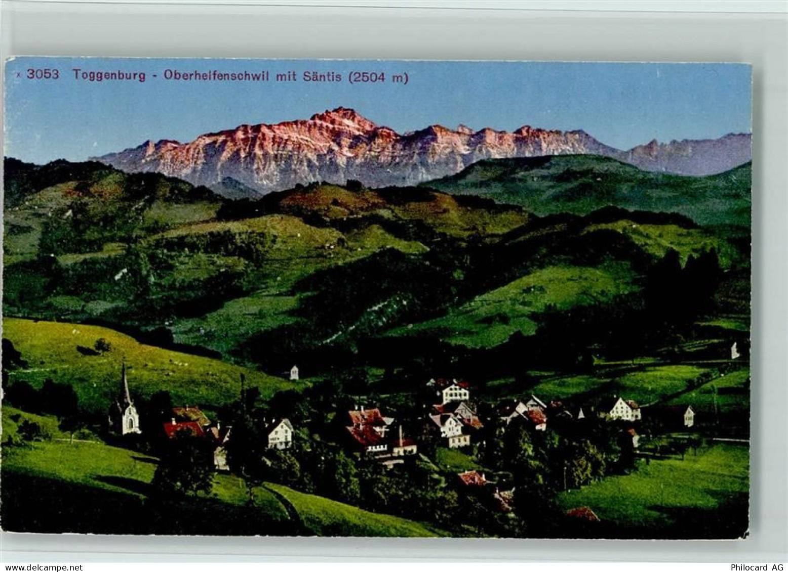 9621 Oberhelfenschwil 1925 - mit SäntisToggenburg - 10195624