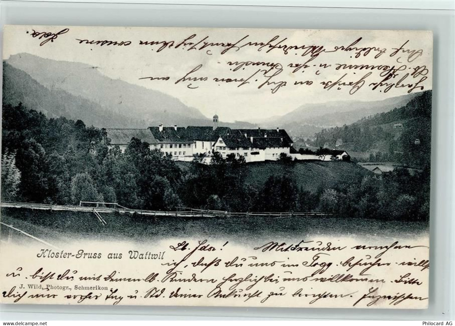 9630 Wattwil - Kloster-Gruss aus Wattwil - 11064962