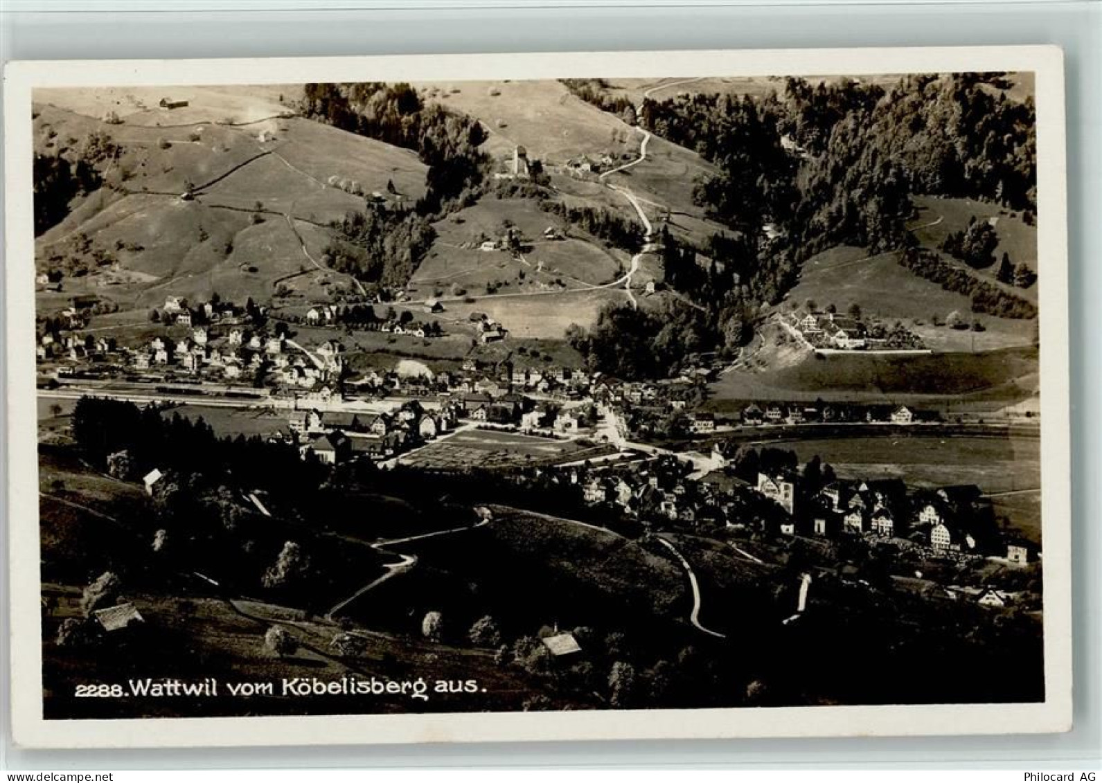 9630 Wattwil - Wattwil vom Köblisberg aus - 13114262