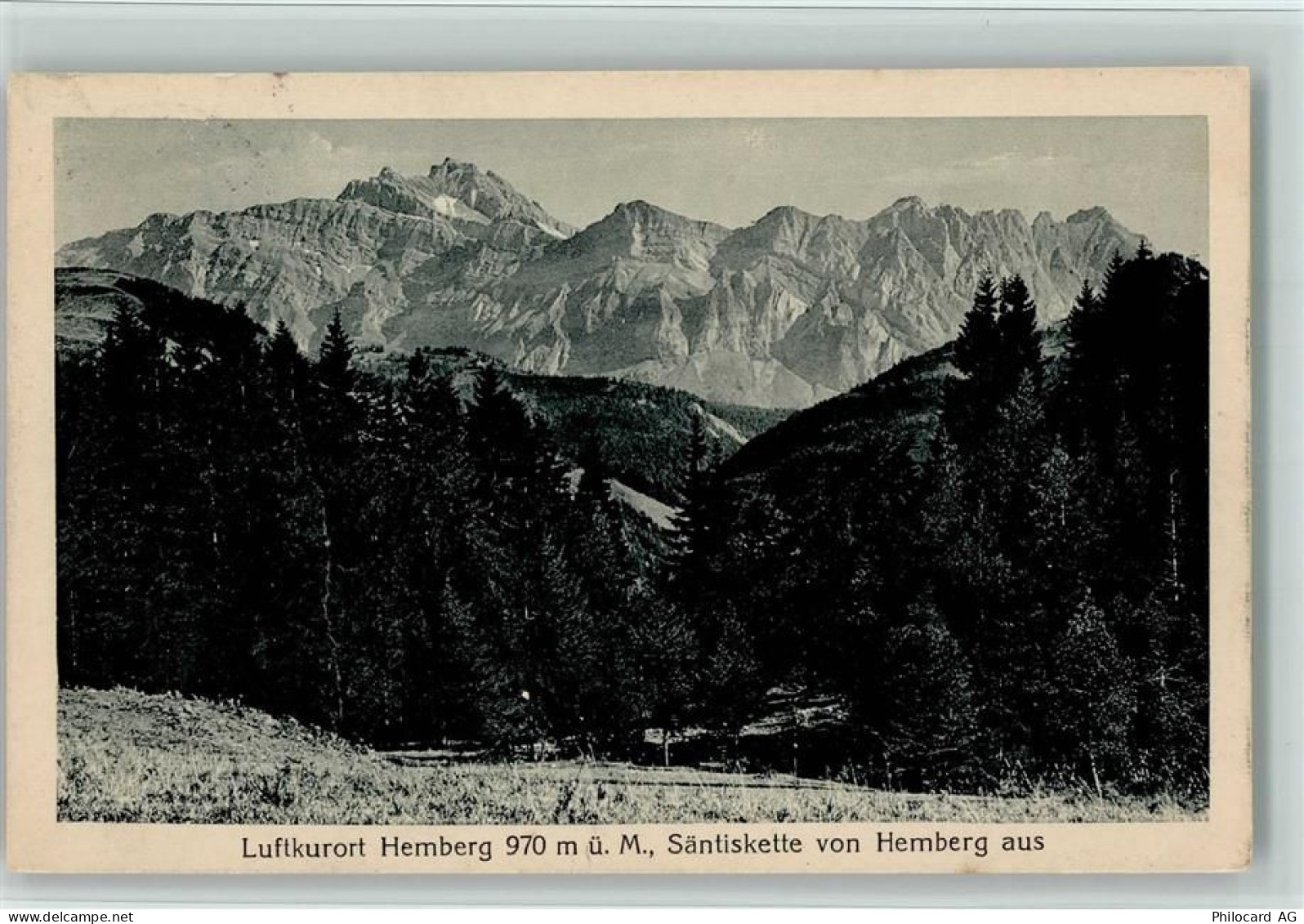 9633 Hemberg - Luftkurort Hemberg Säntiskette von Hemberg - 11084238