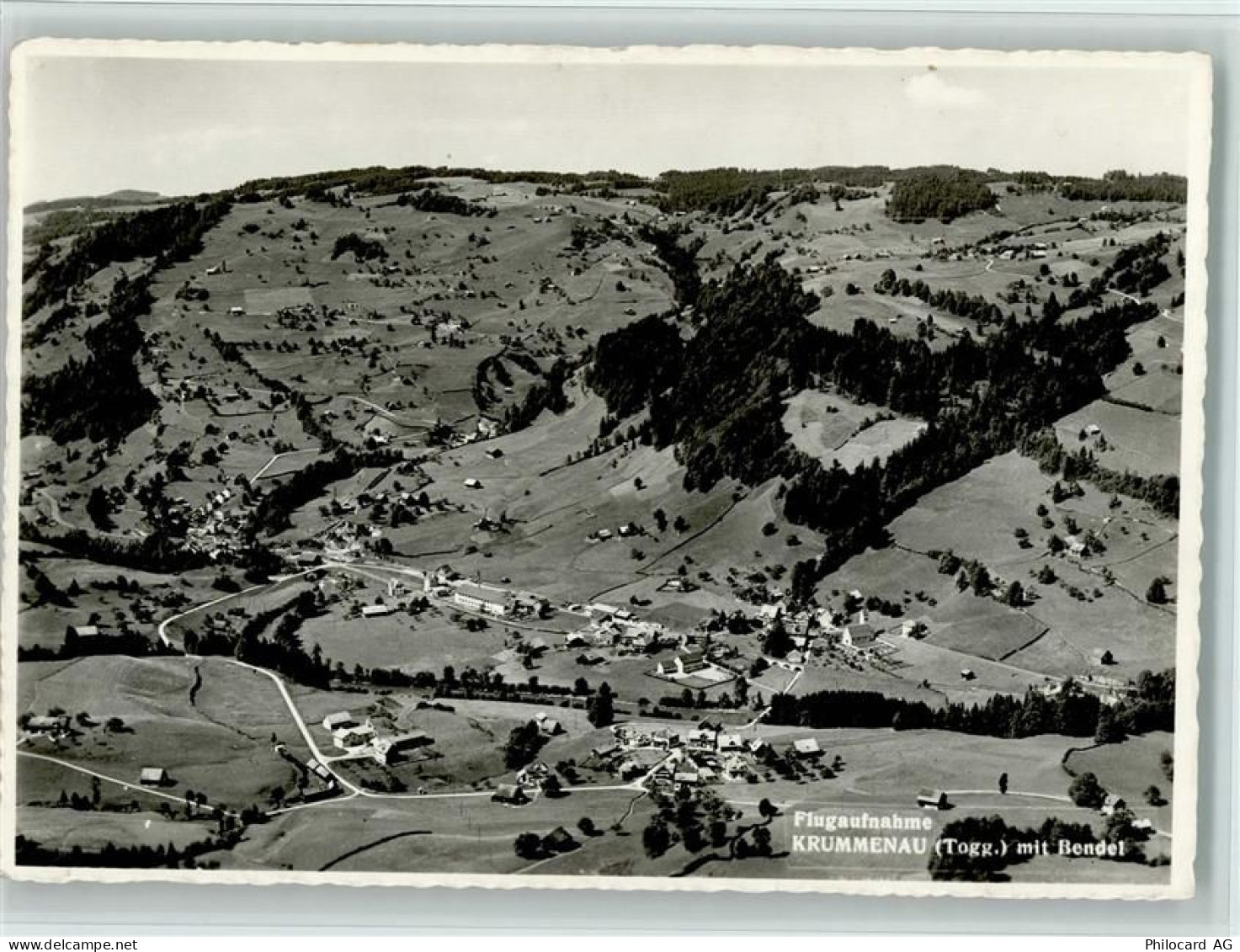 9643 Krummenau - Flugaufnahme Toggenburg mit Bendel - 11064013