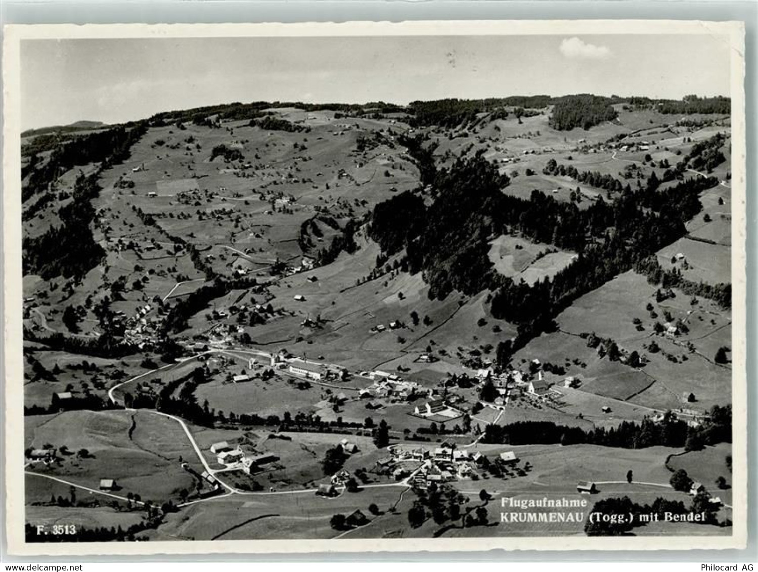 9643 Krummenau Foto AK Fliegeraufnahme Foto Gross - 39700766