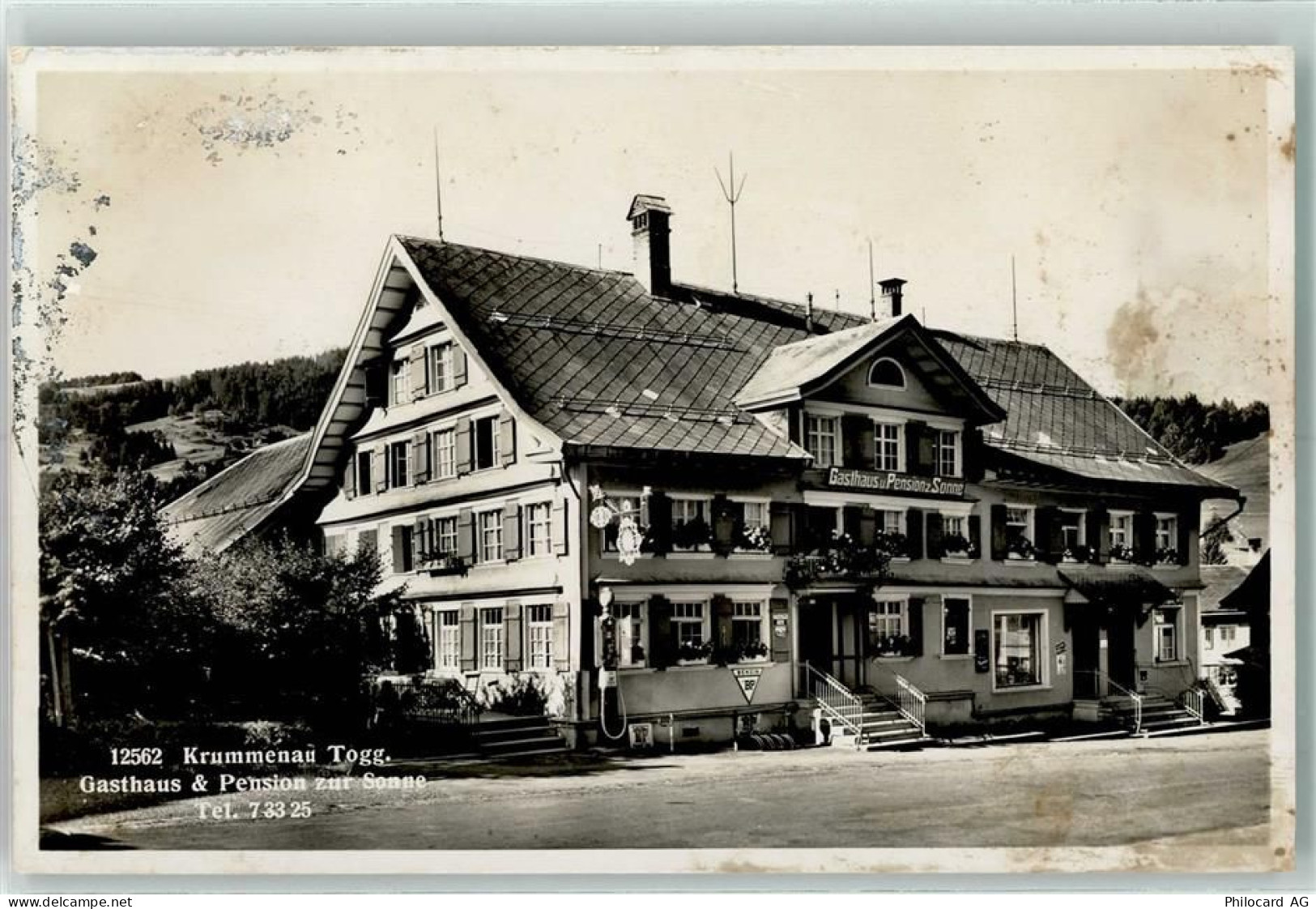 9643 Krummenau Gebrauchsspuren Gasthaus Pension zur Sonne - 13224640