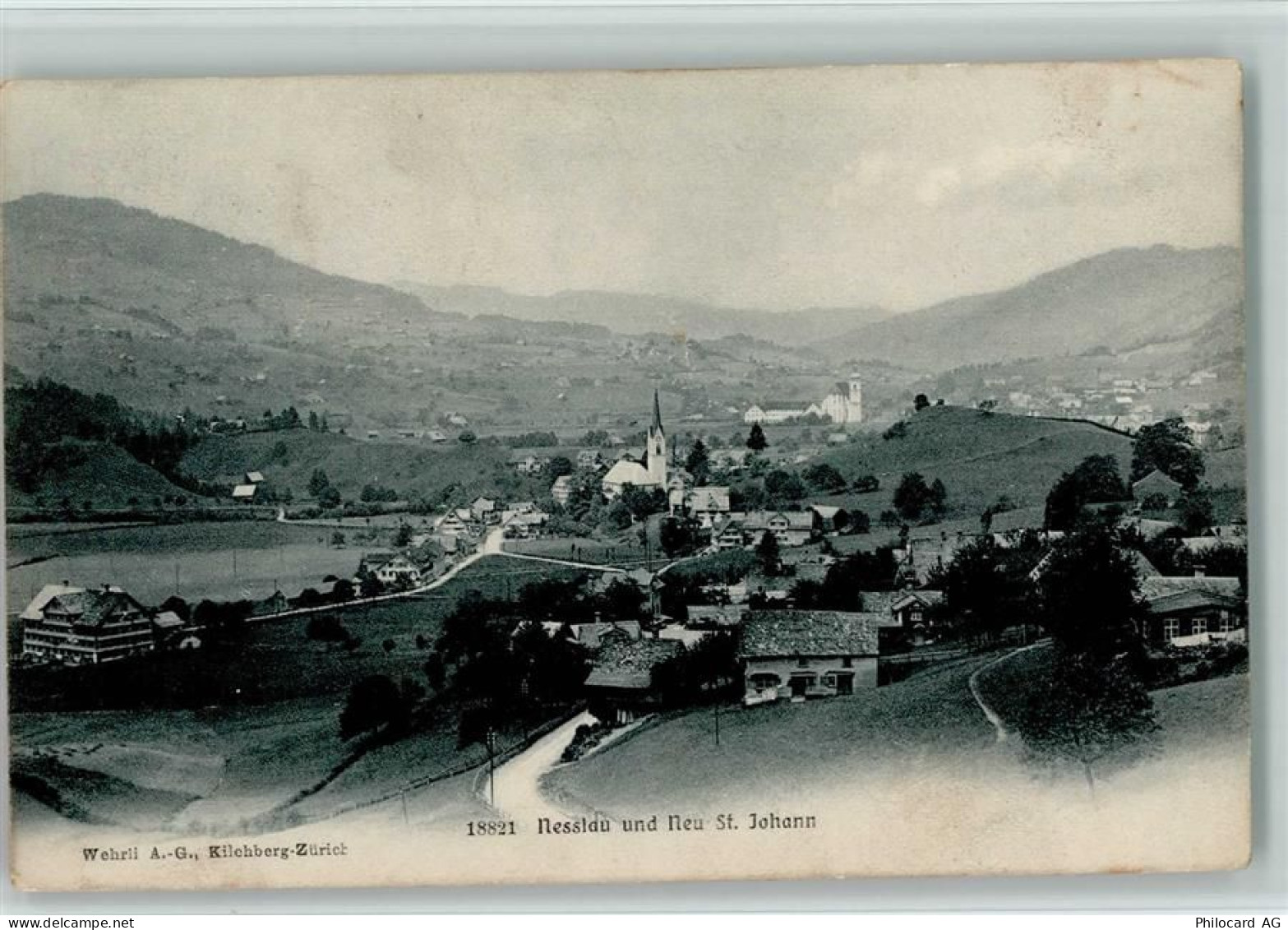 9650 Nesslau - 1906 Nesslau und Neu St. Johann - 13117050