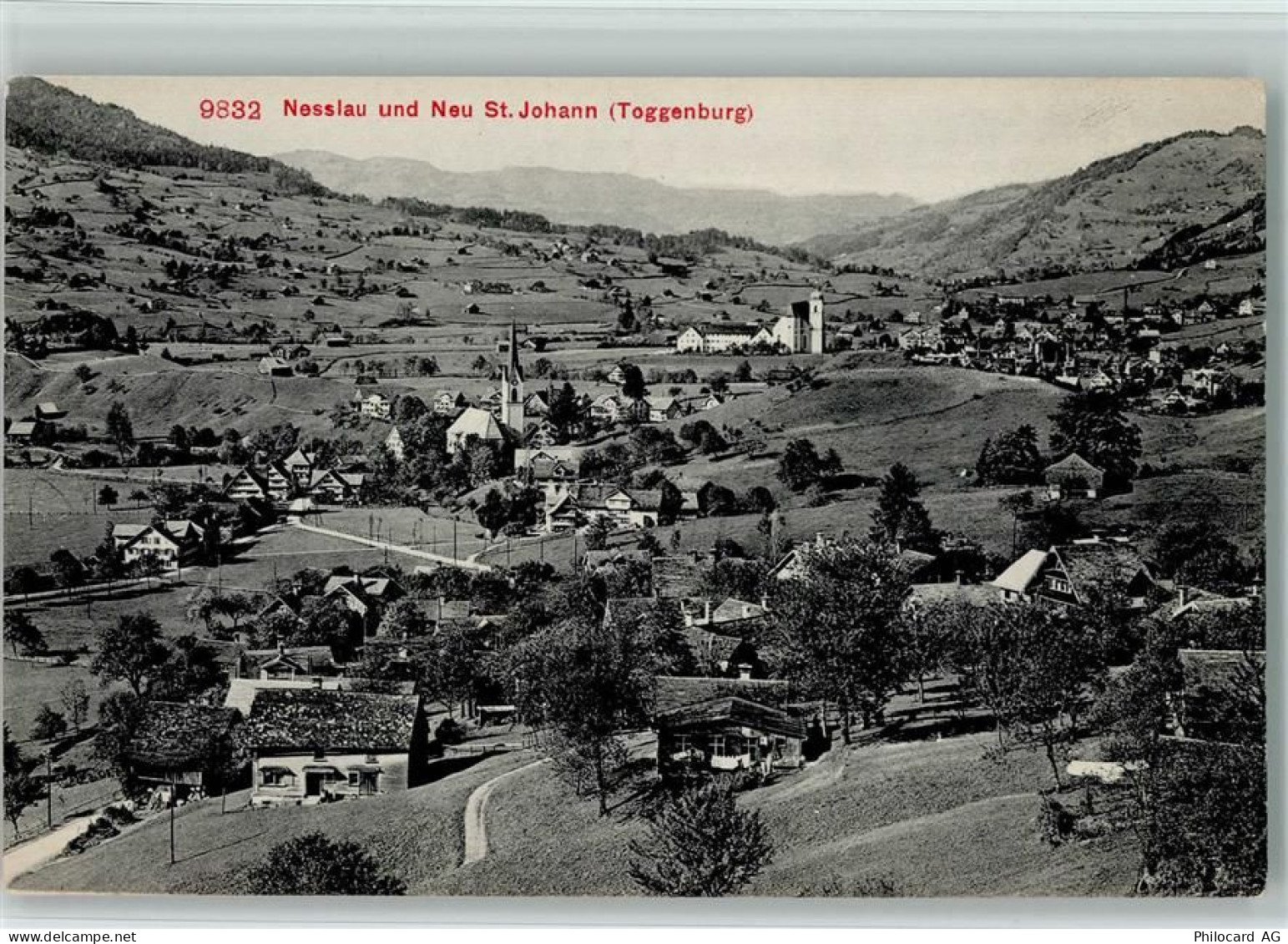 9650 Nesslau - Nesslau und Neu St. Johann - 13117080