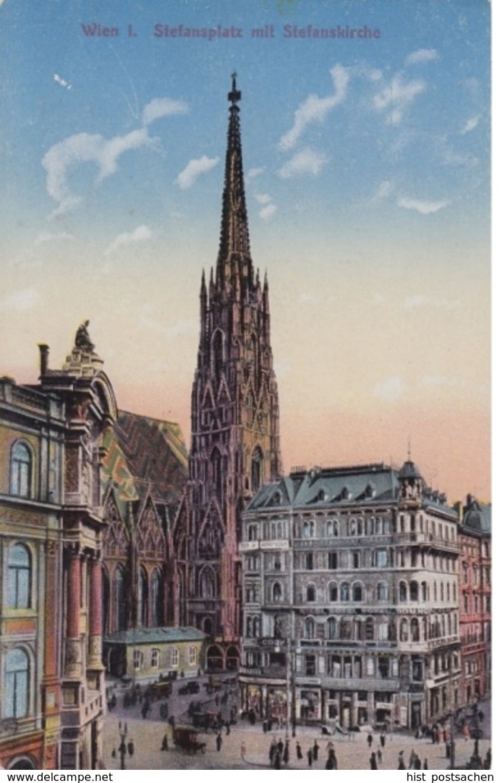 (968) AK Wien, Stephansplatz, Stephansdom 1922