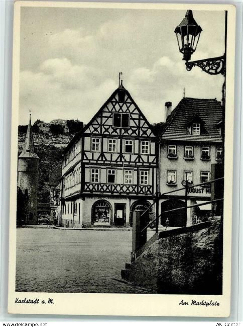 97753 W8782 Karlstadt , Main - Am Marktplatz Fachwerkhaus - 11069004
