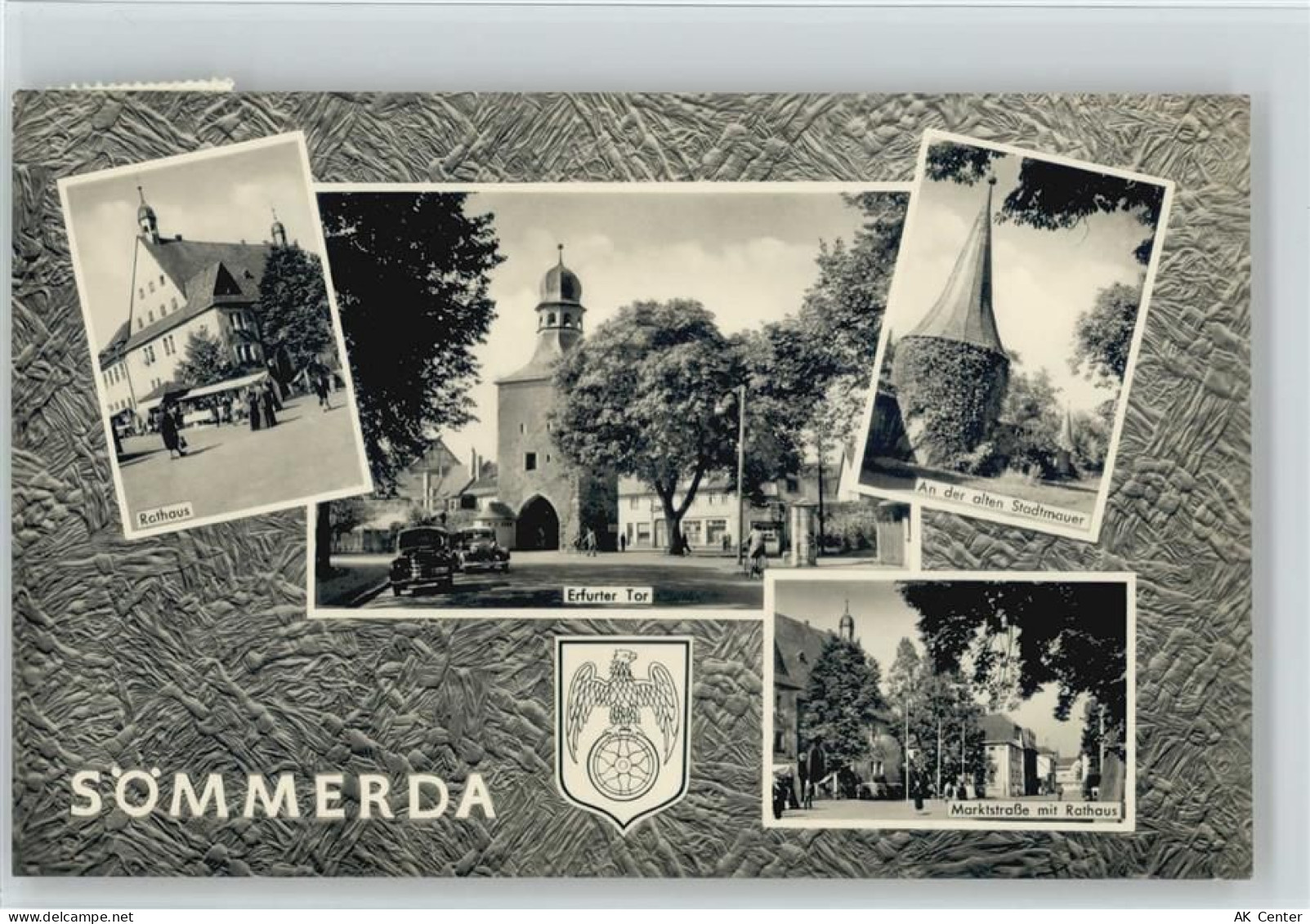99610 O5230 Sömmerda - Rathaus Stadtmauer Erfurter Tor Marktstrasse - 10044786
