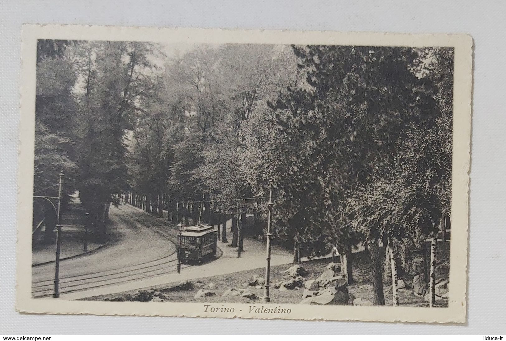99737 Cartolina - Torino - Valentino - tram