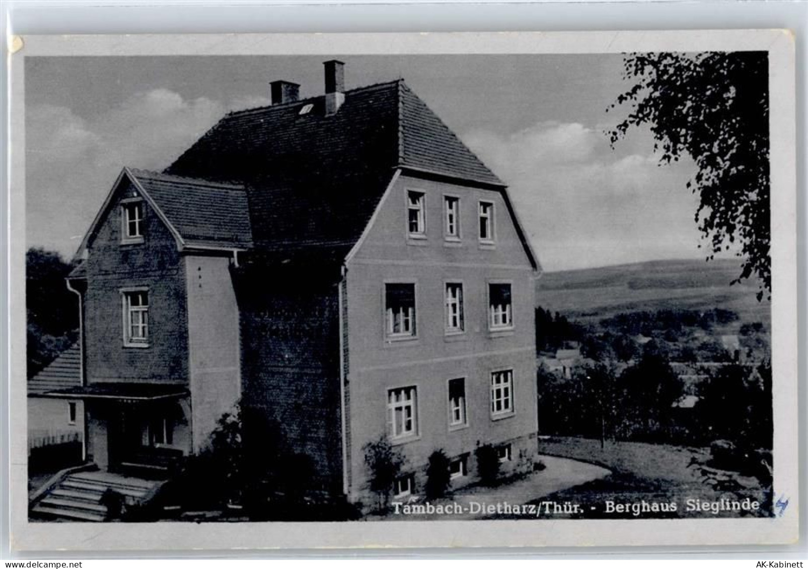 99897 O5809 Tambach-Dietharz , Thüringer Wald - Berghaus Sieglinde - 51052793
