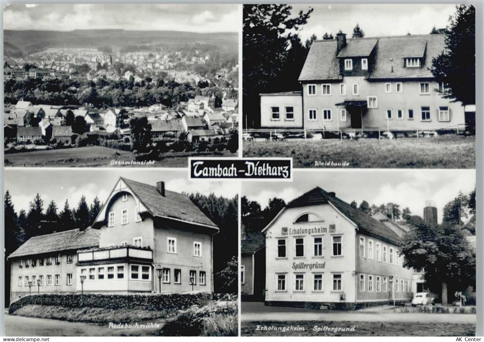 99897 O5809 Tambach-Dietharz , Thüringerw - Waldbaute Erholungsheim Spit... - 10057942