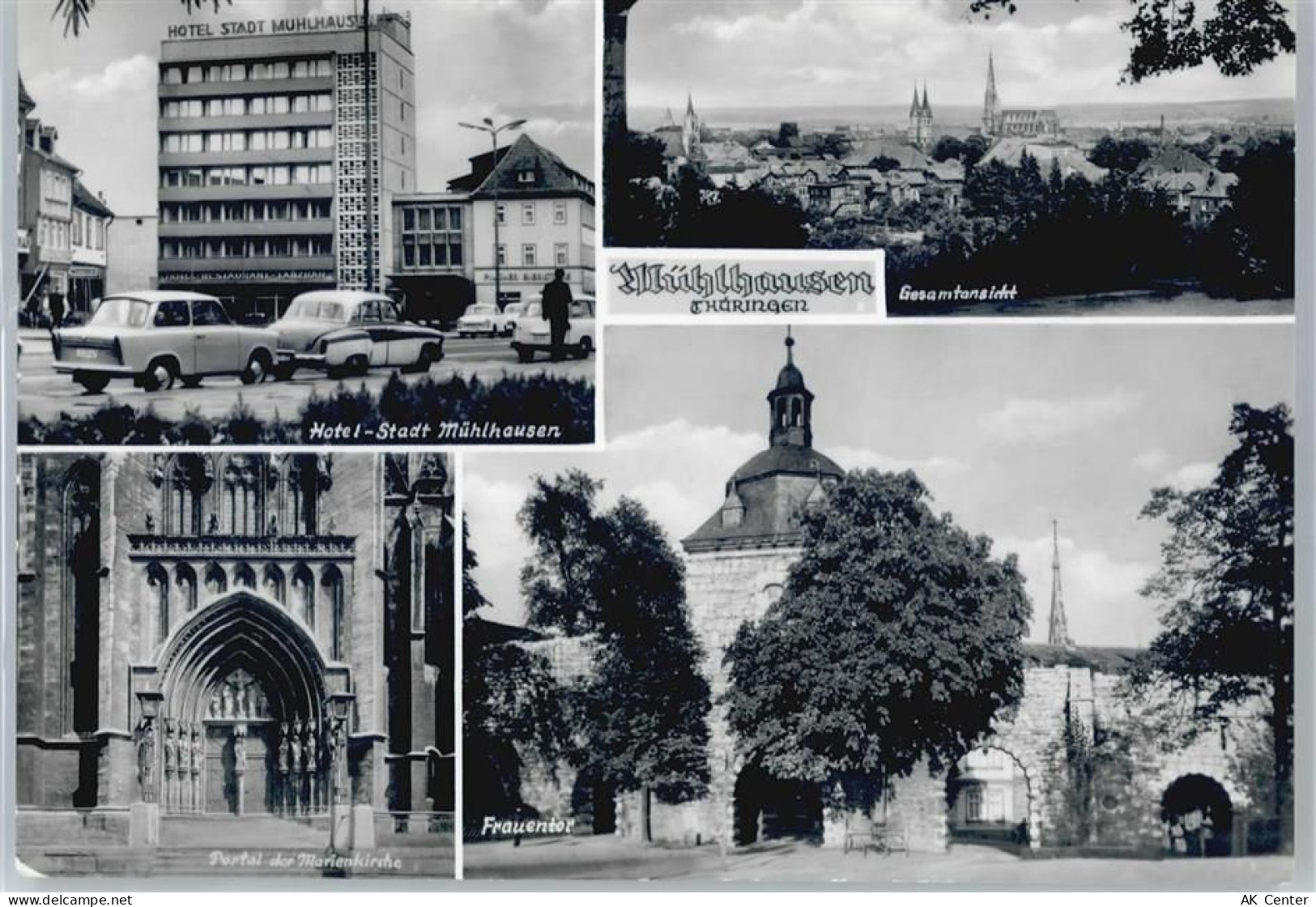 99974 O5700 Mühlhausen , Thür - Hotel Stadt Mühlhausen, Portal der Marie... - 50758522
