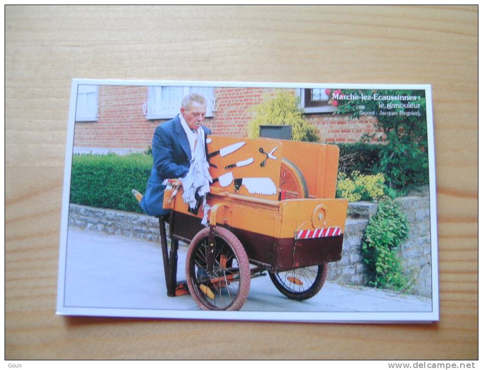 A-6-4-250 CPM Ecaussinnes Marche lez Ecaussinnes - Ancien métier rémouleur