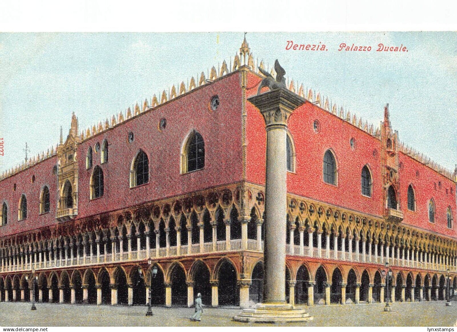 A039 Italy Venice Venezia Palazzo Ducale palace vintage postcard
