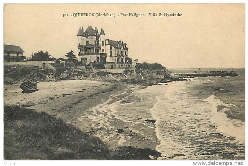 A16-1517  : QUIBERON PORT HALIGUEN  VILLA ST HYACINTHE