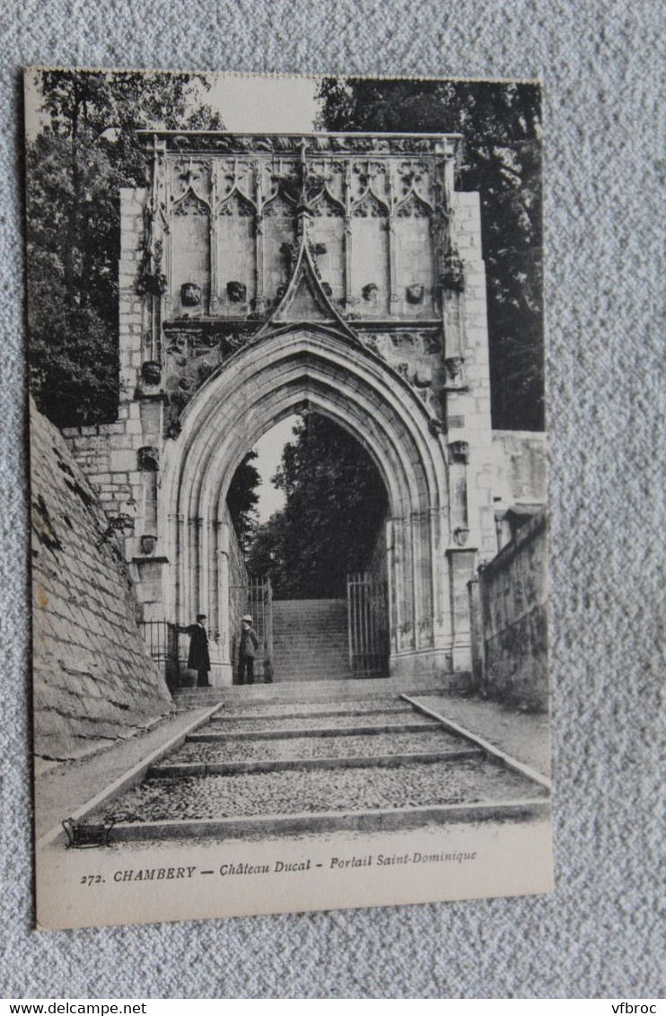 A365, Chambéry, château Ducal, portail saint Dominique, Savoie 73