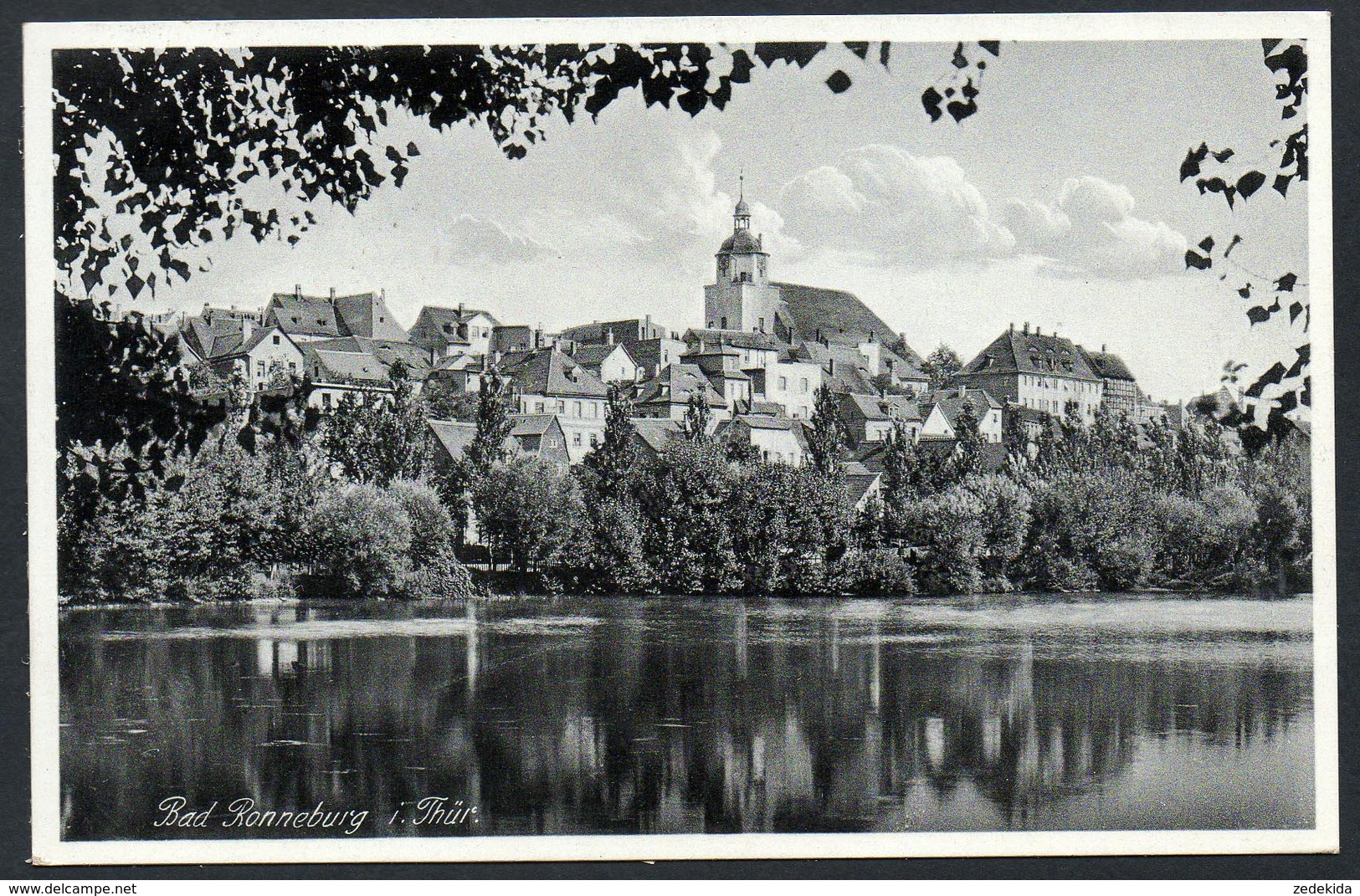 A3853 - alte Foto Ansichtskarte - Ronneburg - gel 1938 - Pein TOP