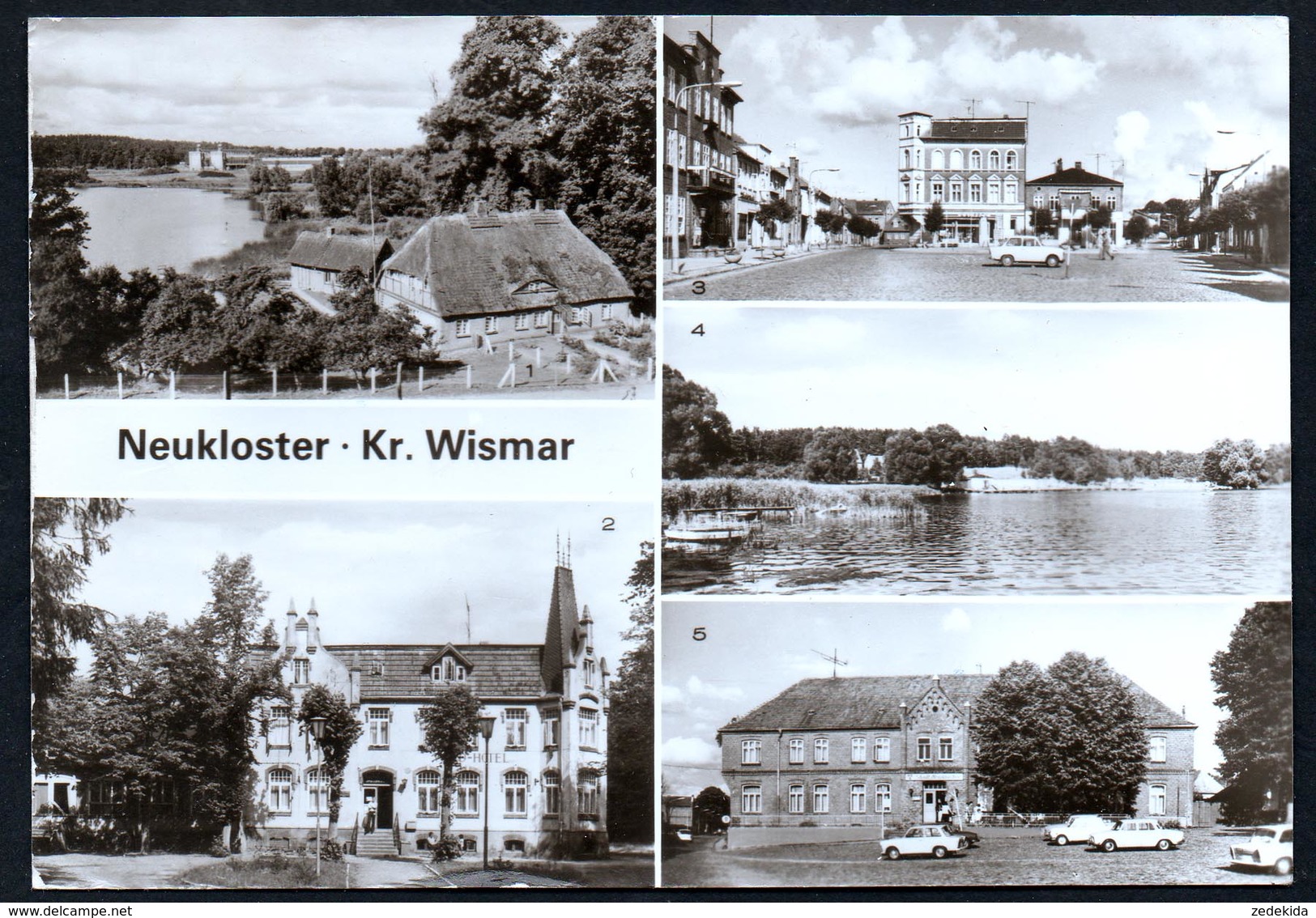A4603 - alte MBK Ansichtskarte - Neukloster  Warin Kr. Wismar - HO Gaststätte
