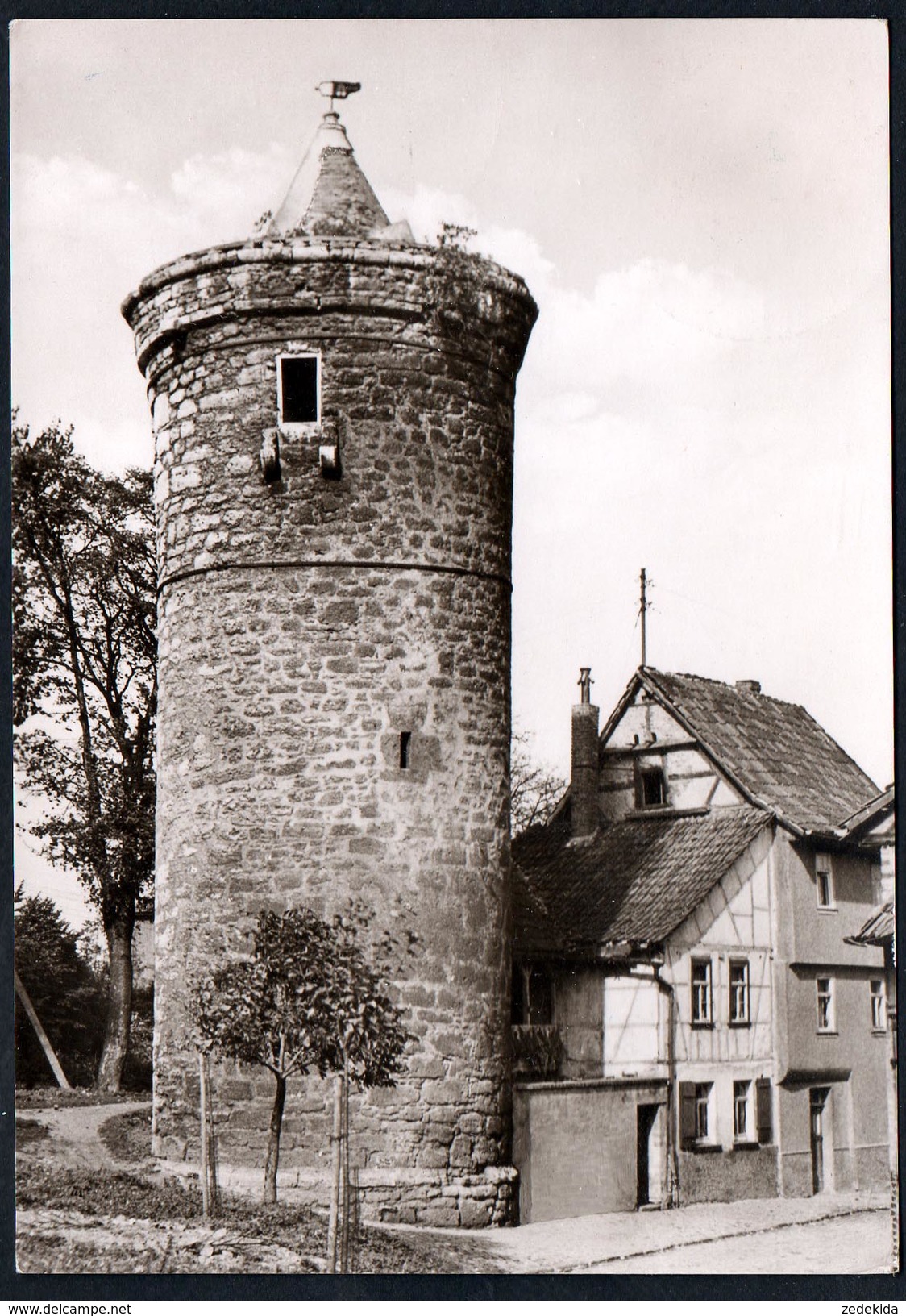A4969 - alte Foto Ansichtskarte - Bad Tennstedt - Ketzerturm Turm - Krieg TOP