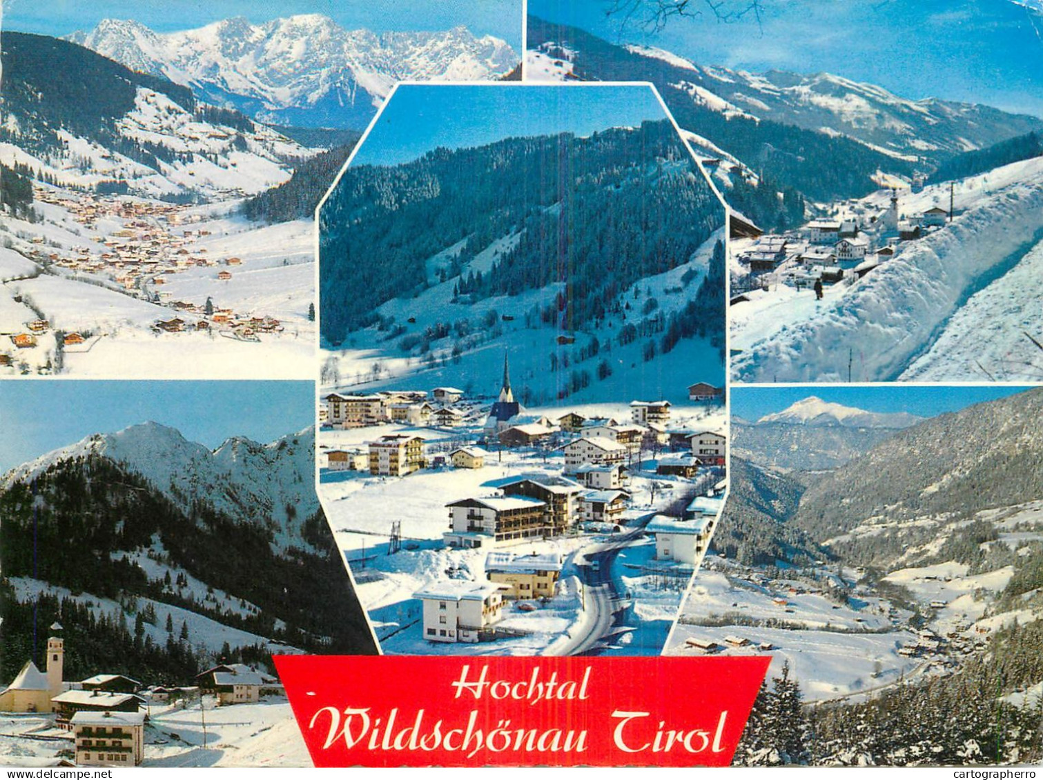 A5081 Austria Hochtal Wildschonau Tirol multi view