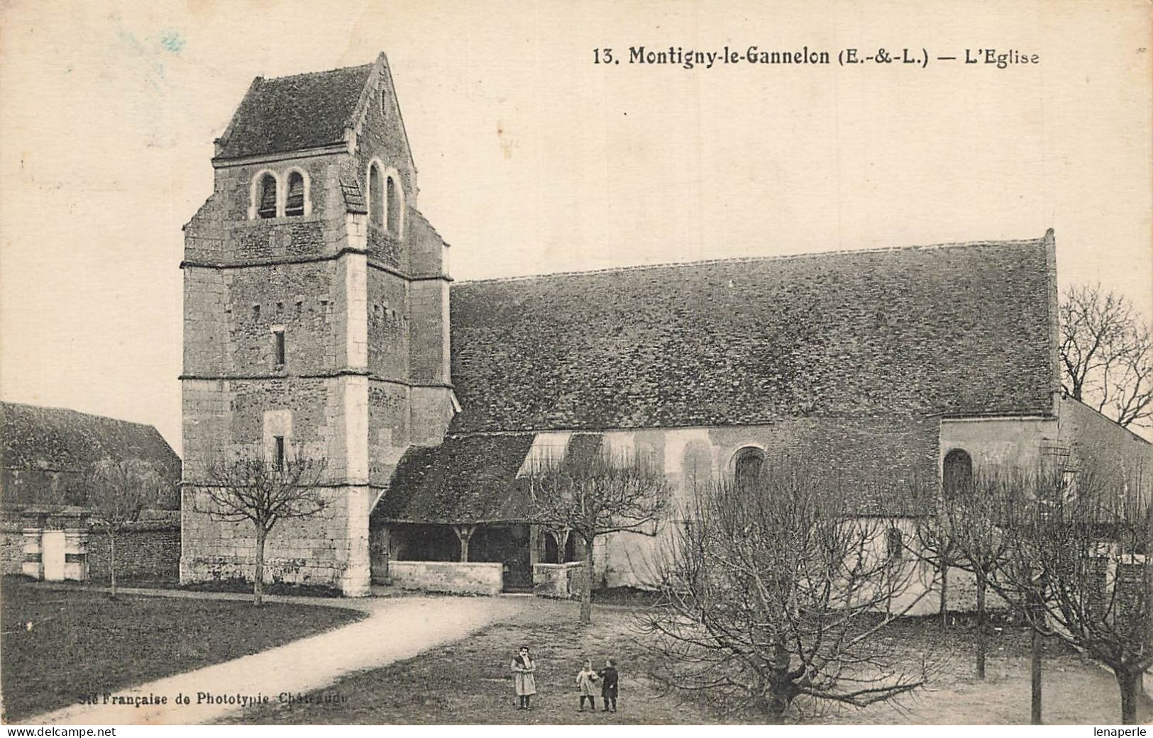 A5133 Montigny le gannelon l'église
