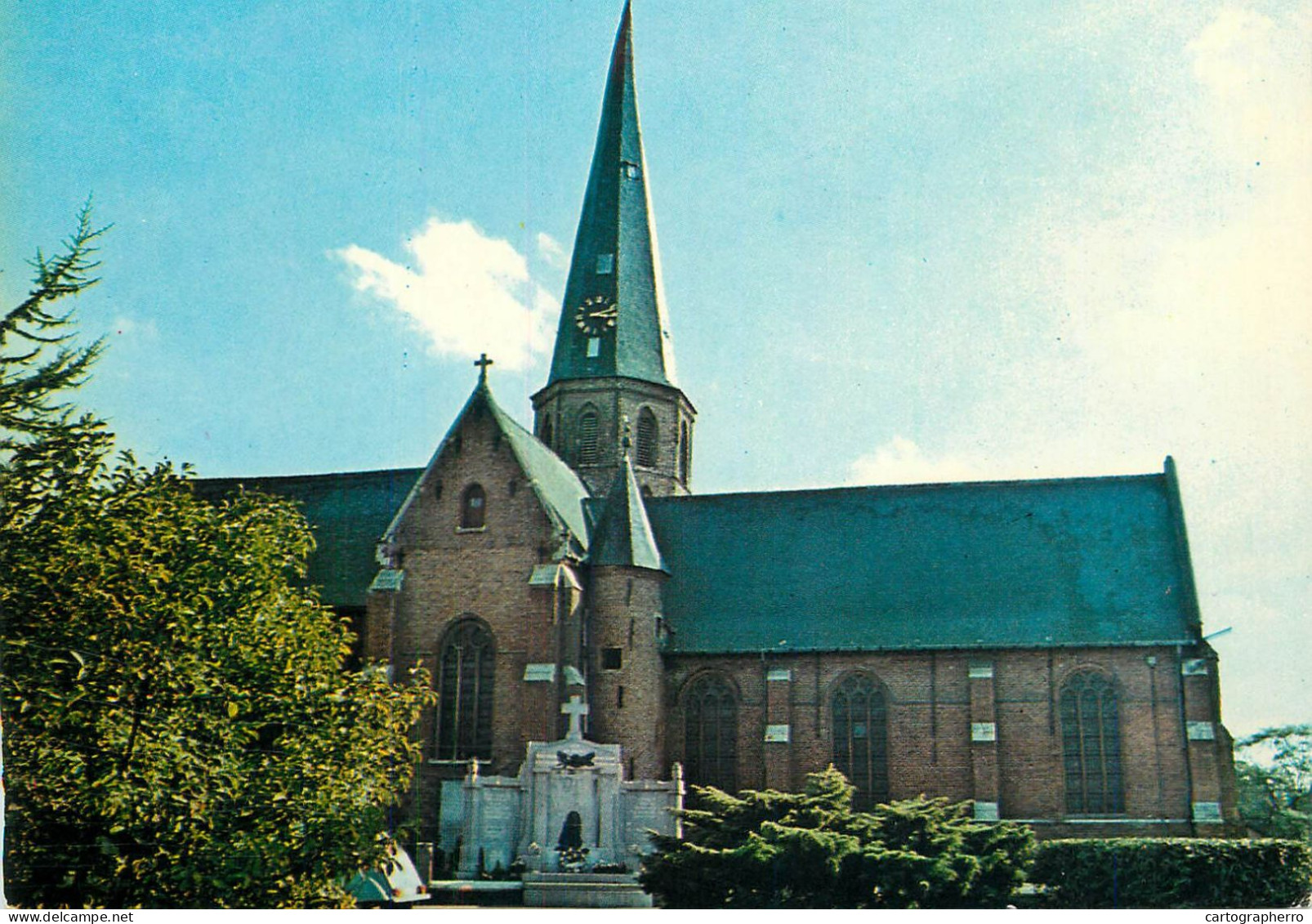 A5143 Belgium Wachtebeke Kerk