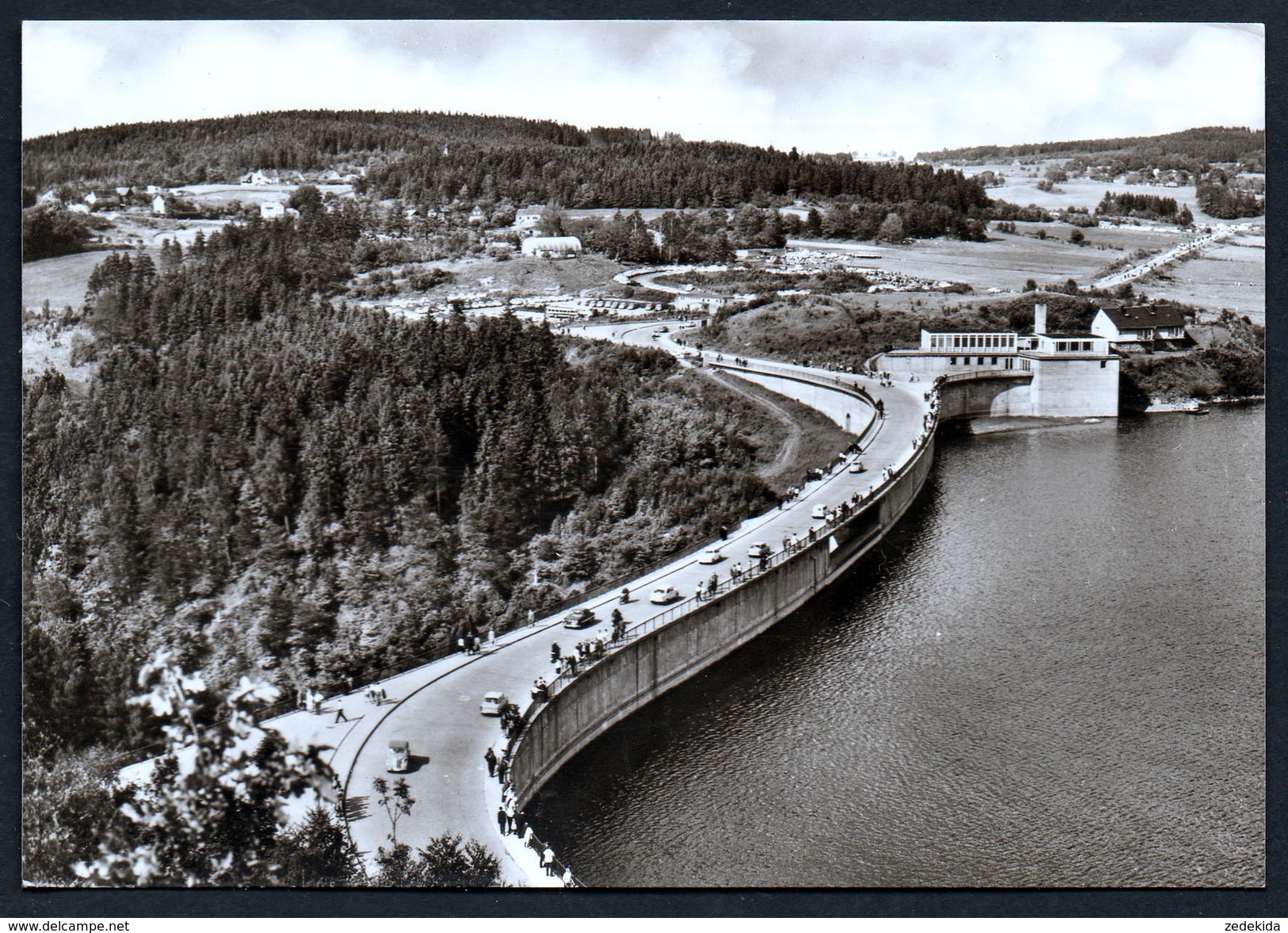 A5169 - alte Foto Ansichtskarte - Pöhl bei Plauen - Talsperre - Erlbach TOP