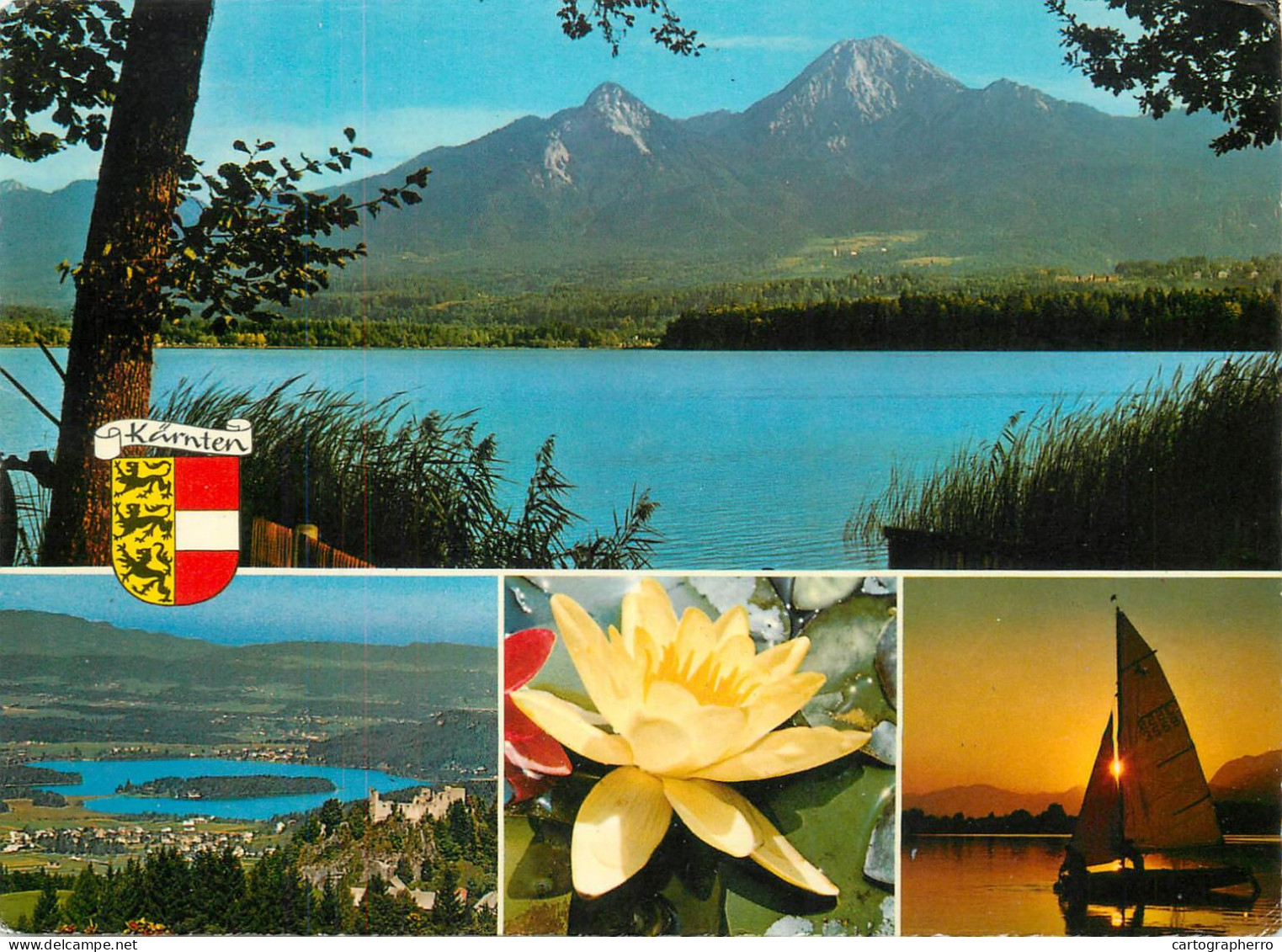 A5189 Austria Karnten Faakersee different aspects