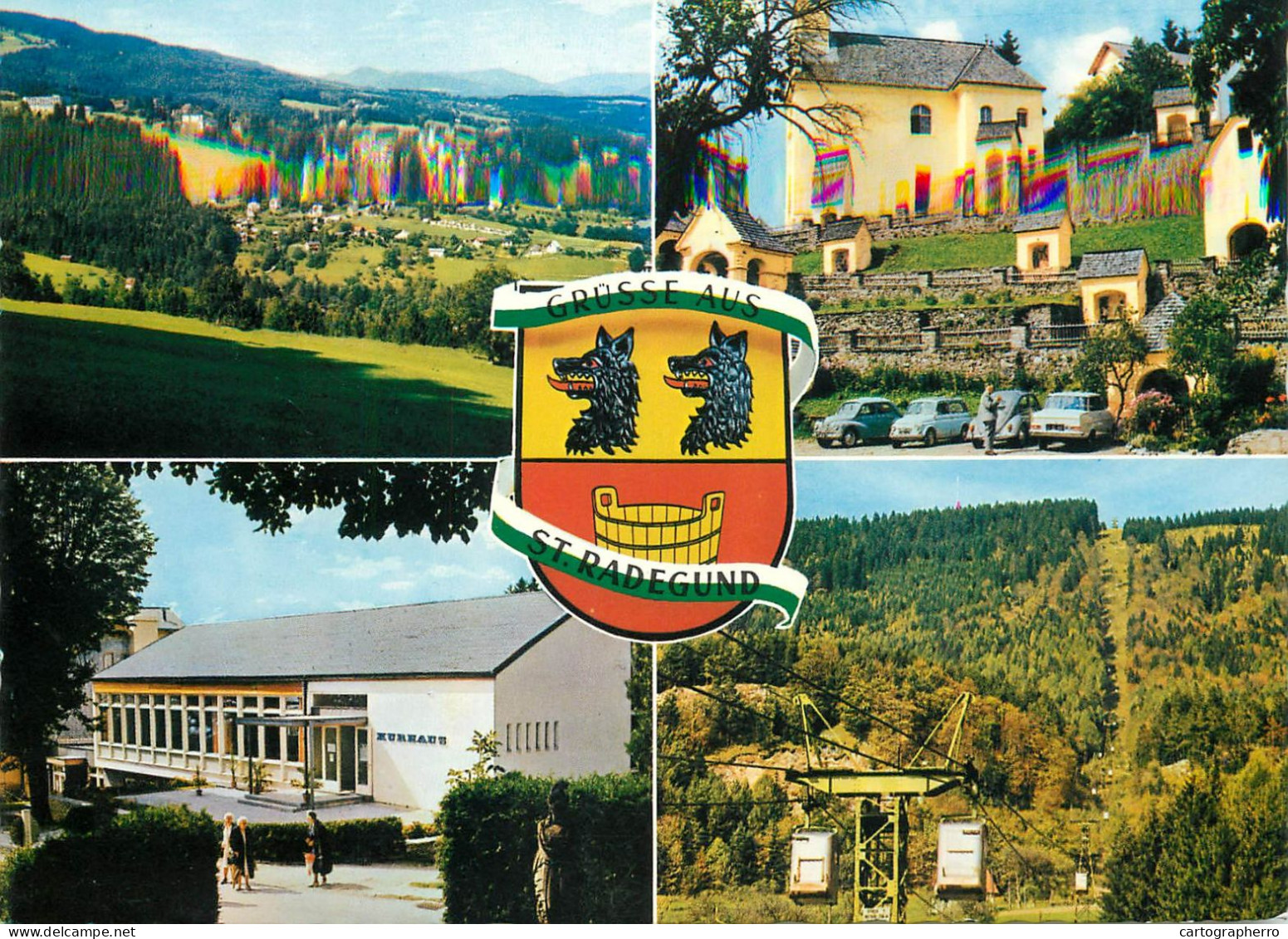 A5214 Austria St Radegund Steiermark multi view souvenir