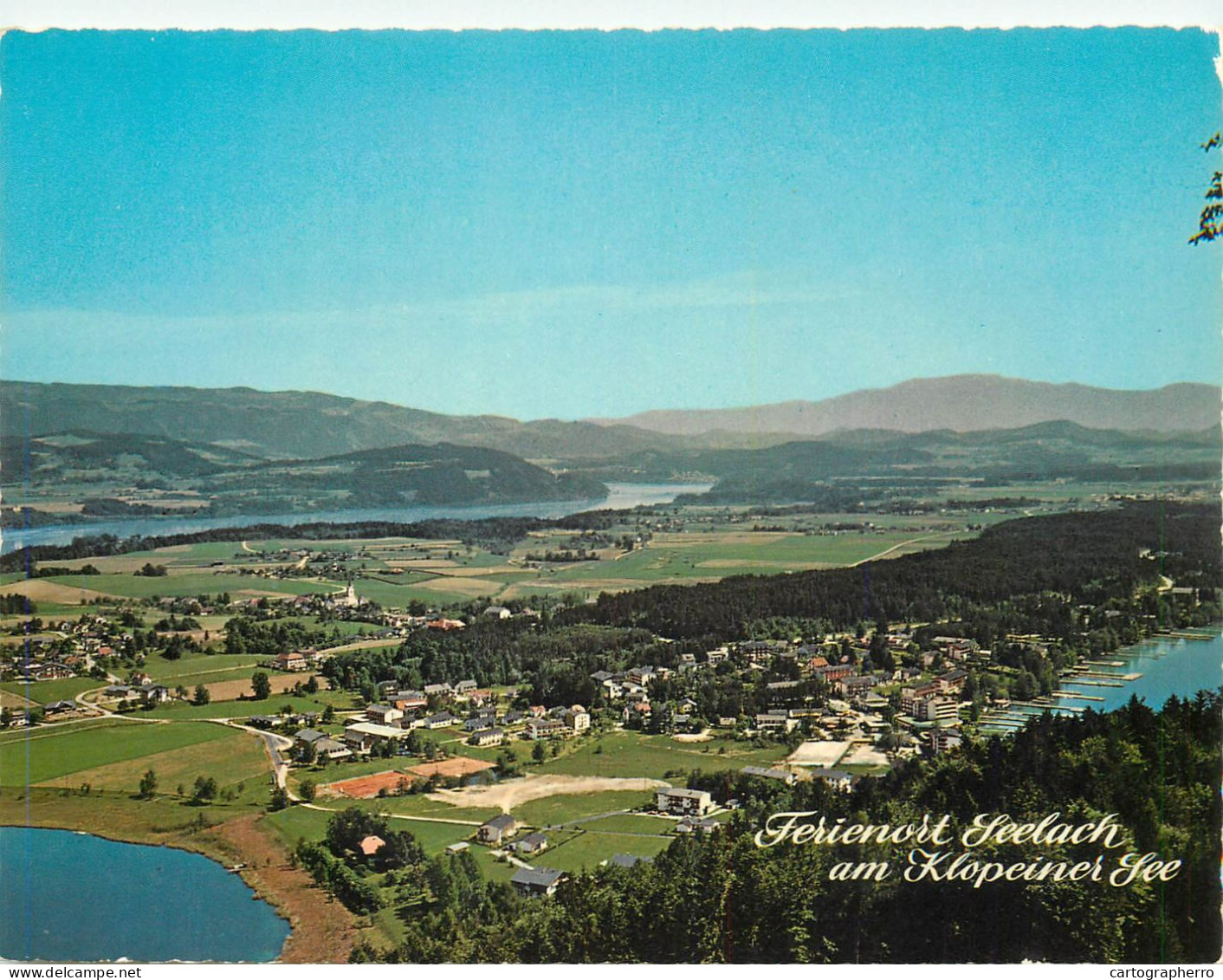 A5215 Austria Ferienort Seelach am Klopeinersee