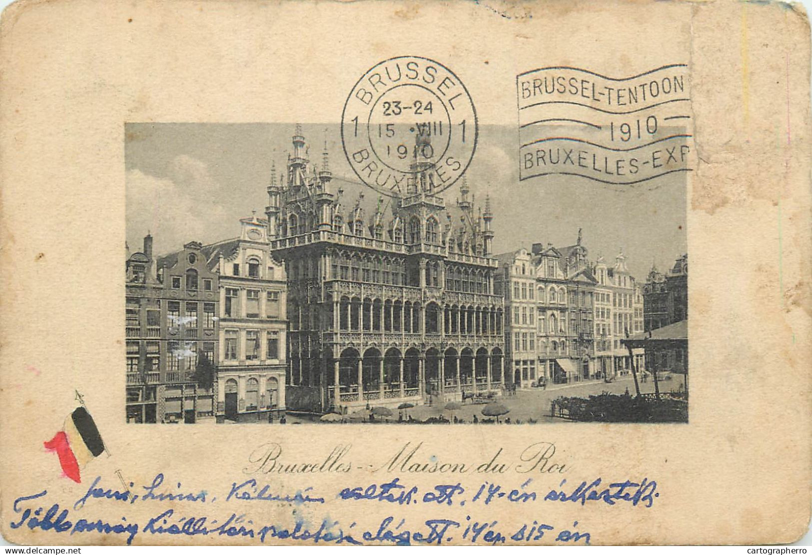 A5303 Maison du Roi Bruxelles 1910