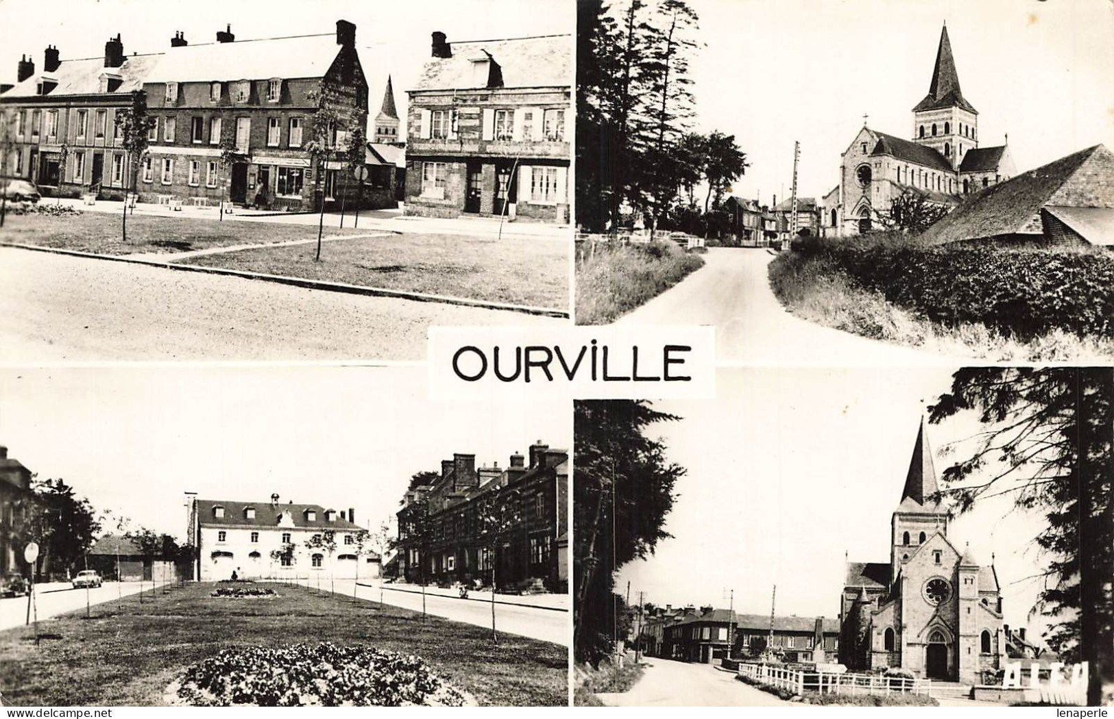 A5317 ourville en caux place de la mairie
