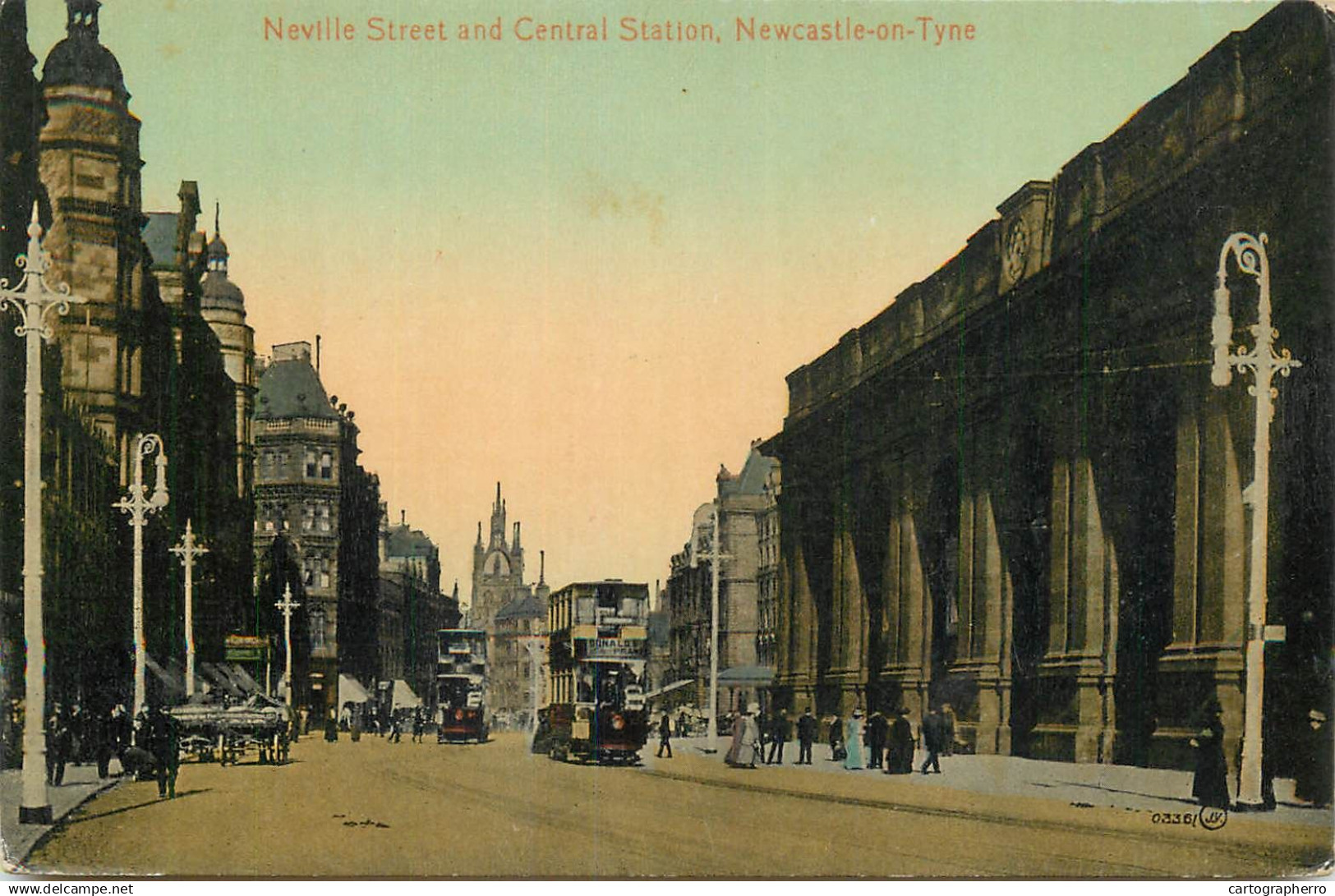 A5334 Newcastle-upon-Tyne Neville street and Central Station