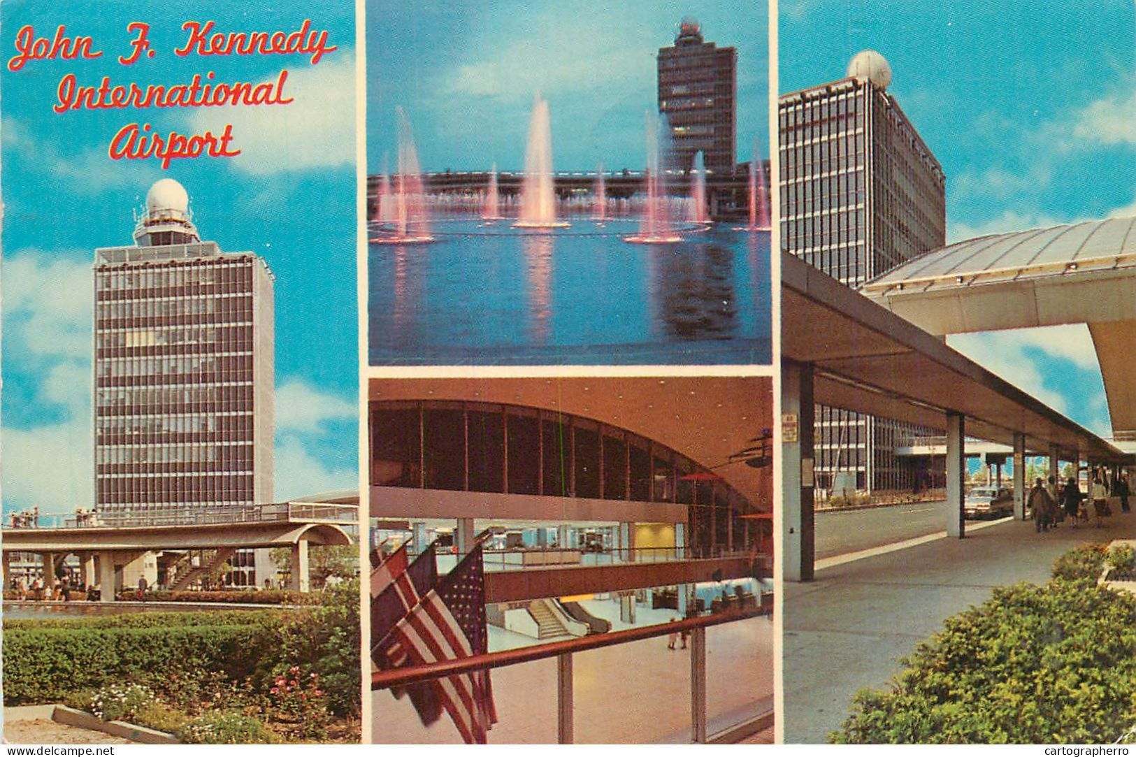 A5341 USA New York JFK International Airport multi view