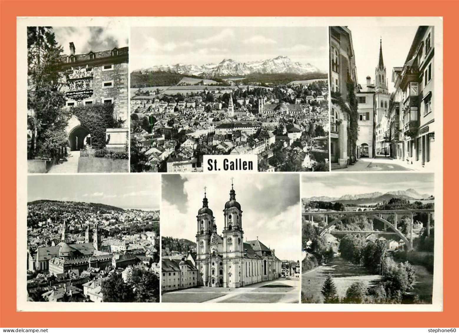 a538 / 565 Suisse SAINT GALL Saint Gallen Multivues
