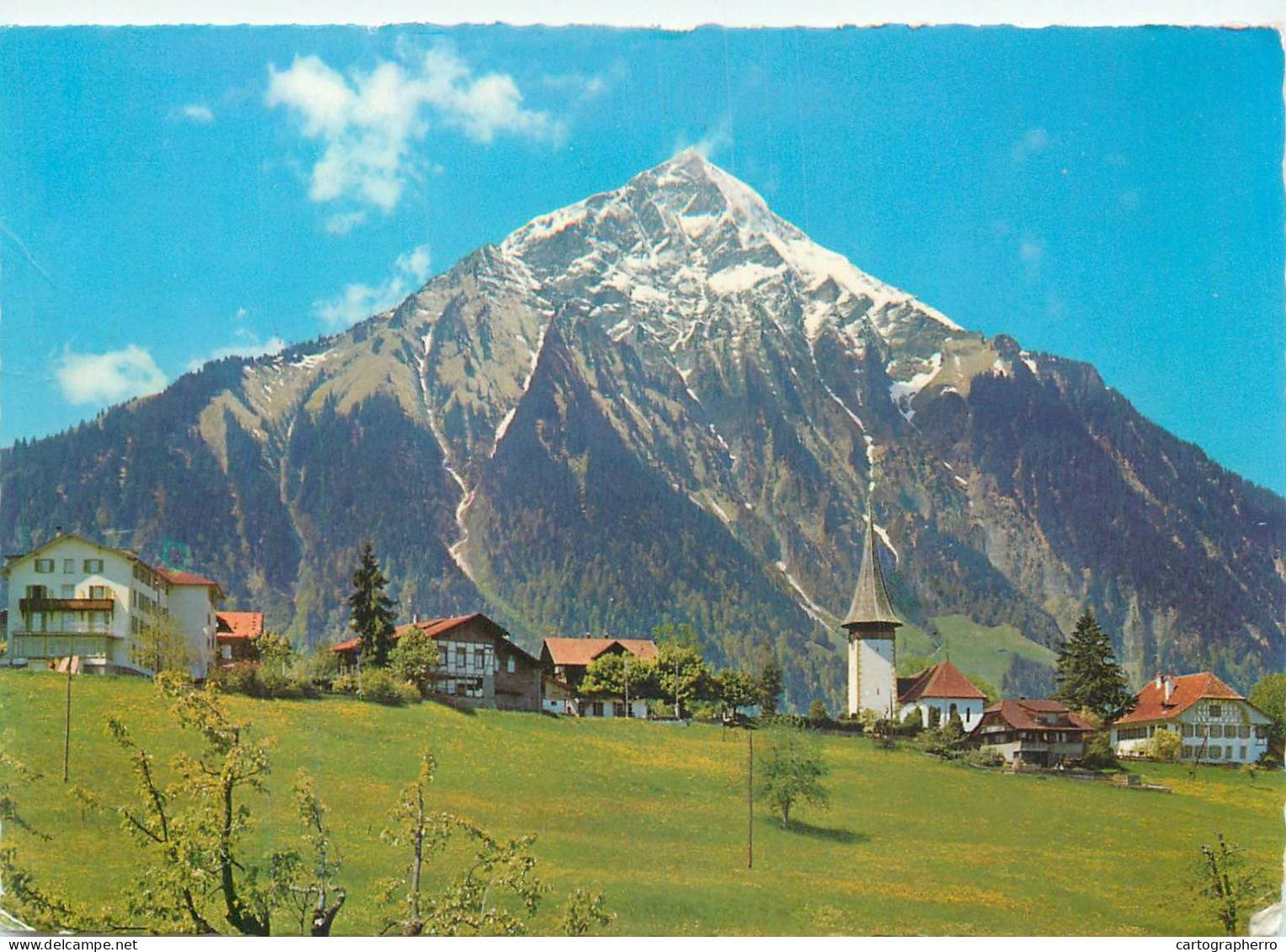 A5551 Switzerland Aeschi bei Spiez mit Niesen