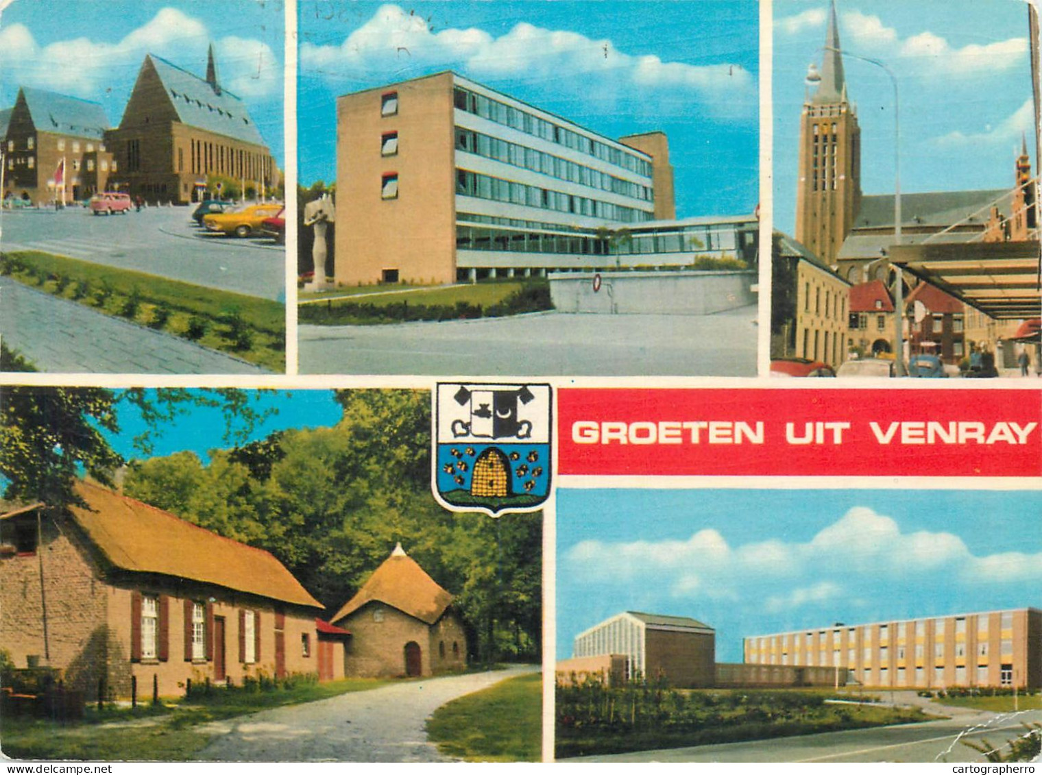 A5591 Netherlands Groeten uit Venray several views