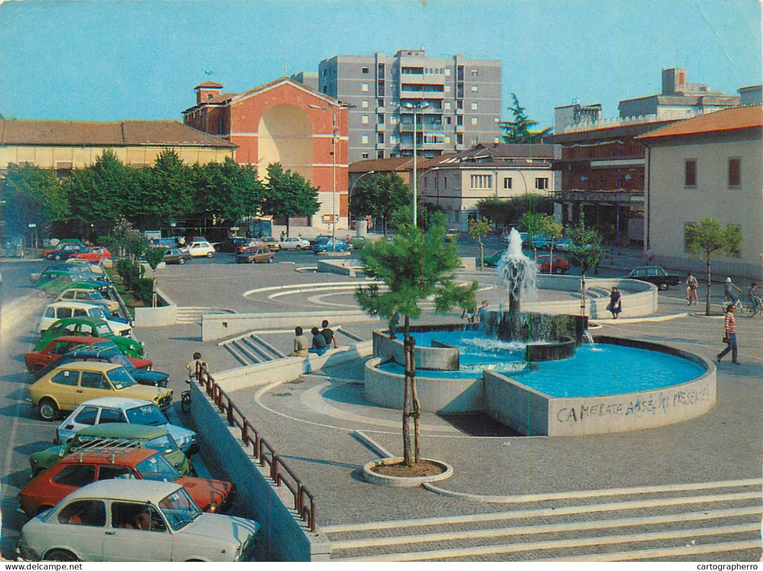 A5711  Italy Aprilia Fontana di Piazza Roma