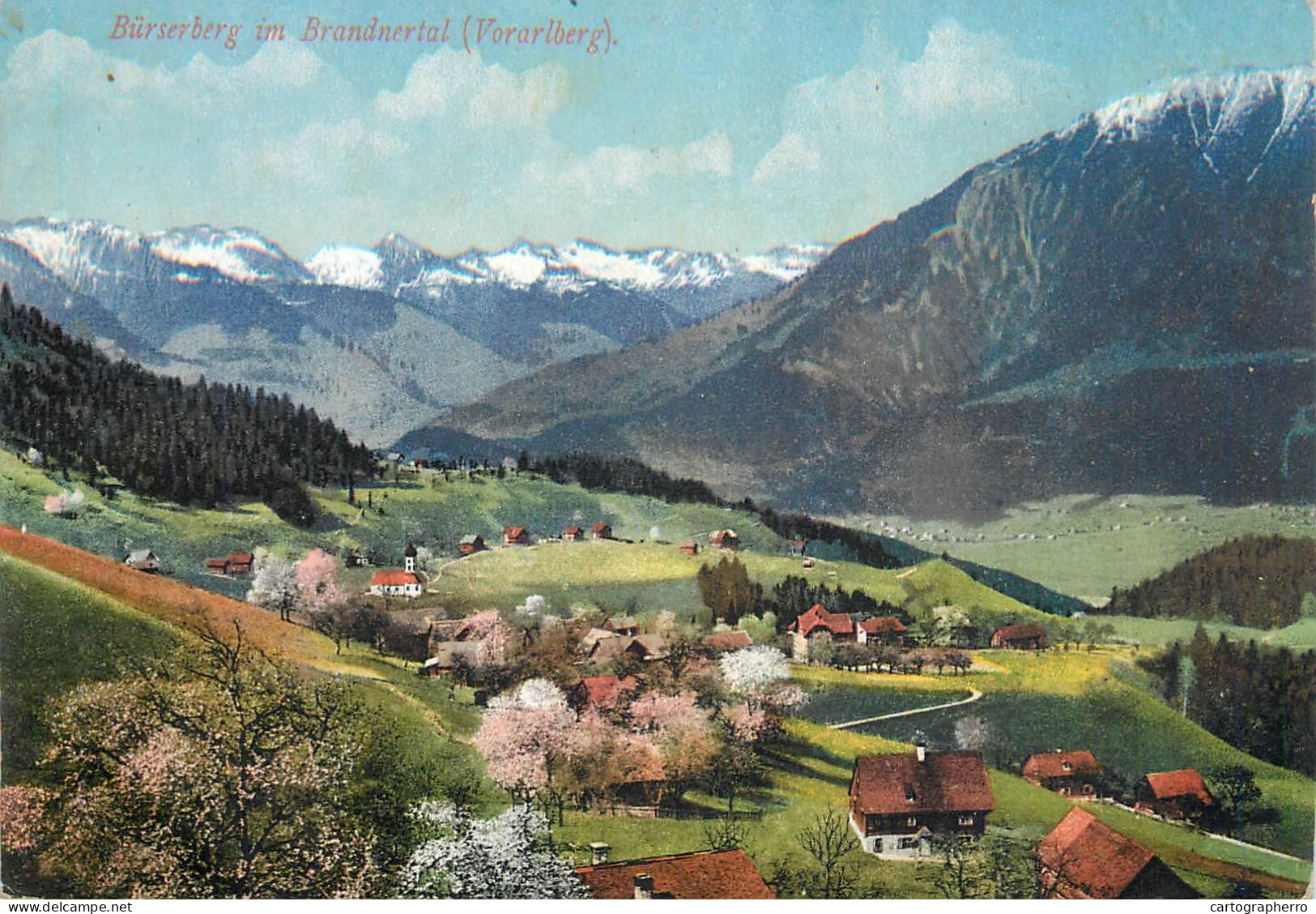 A5736 AK Austria Burserberg im Brandertal