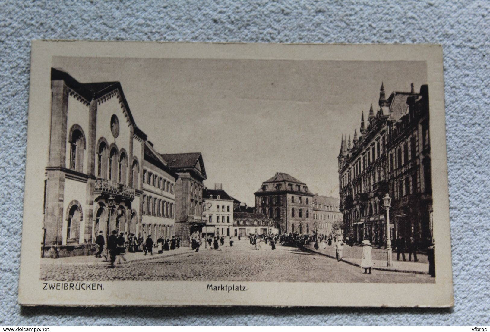 A576, Zweibrucken, marktplatz, Allemagne